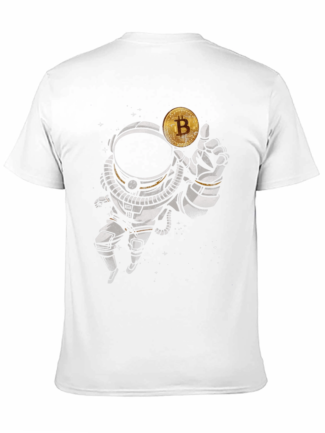 Bitcoin Astronaut Black T-Shirt