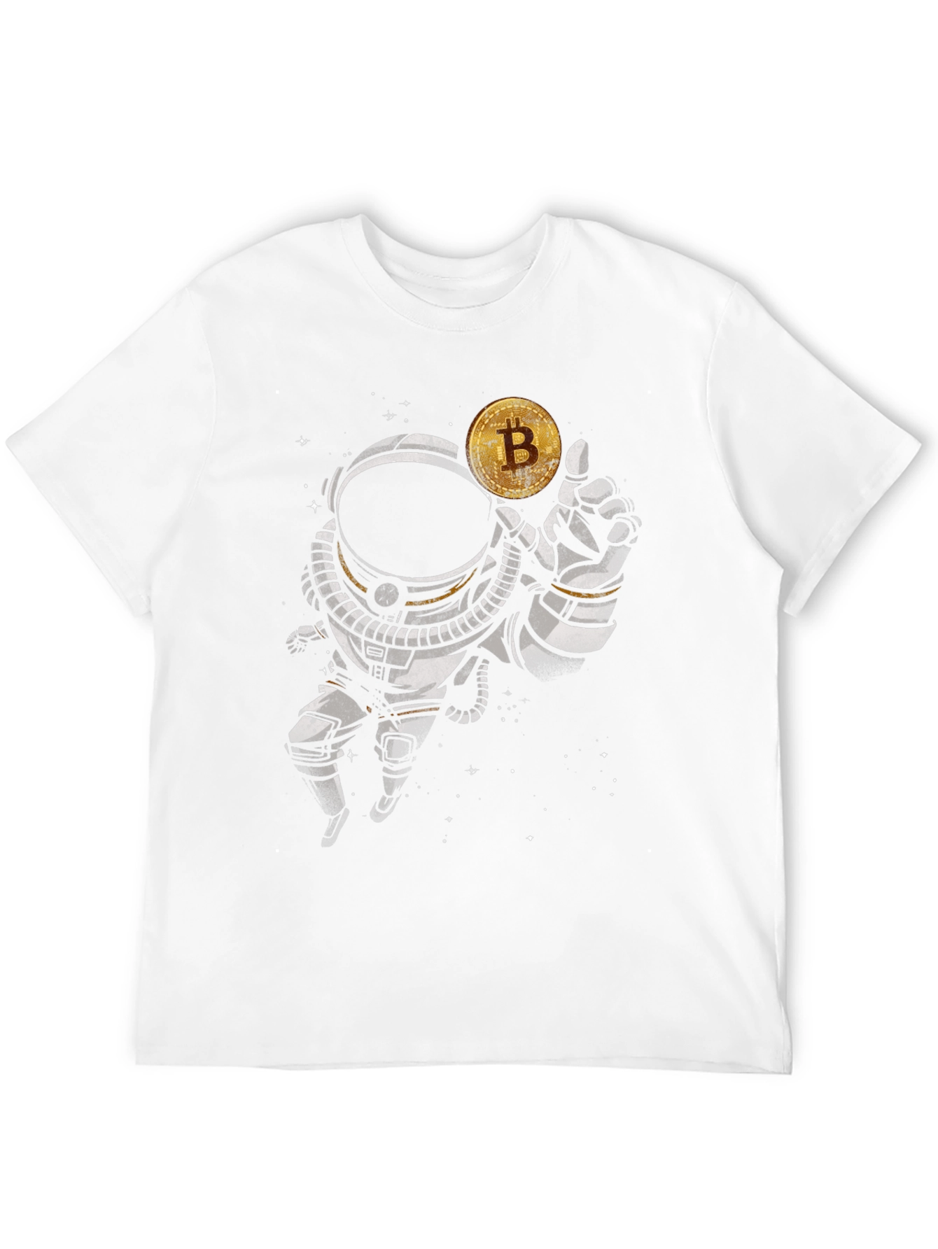 Bitcoin Astronaut Black T-Shirt