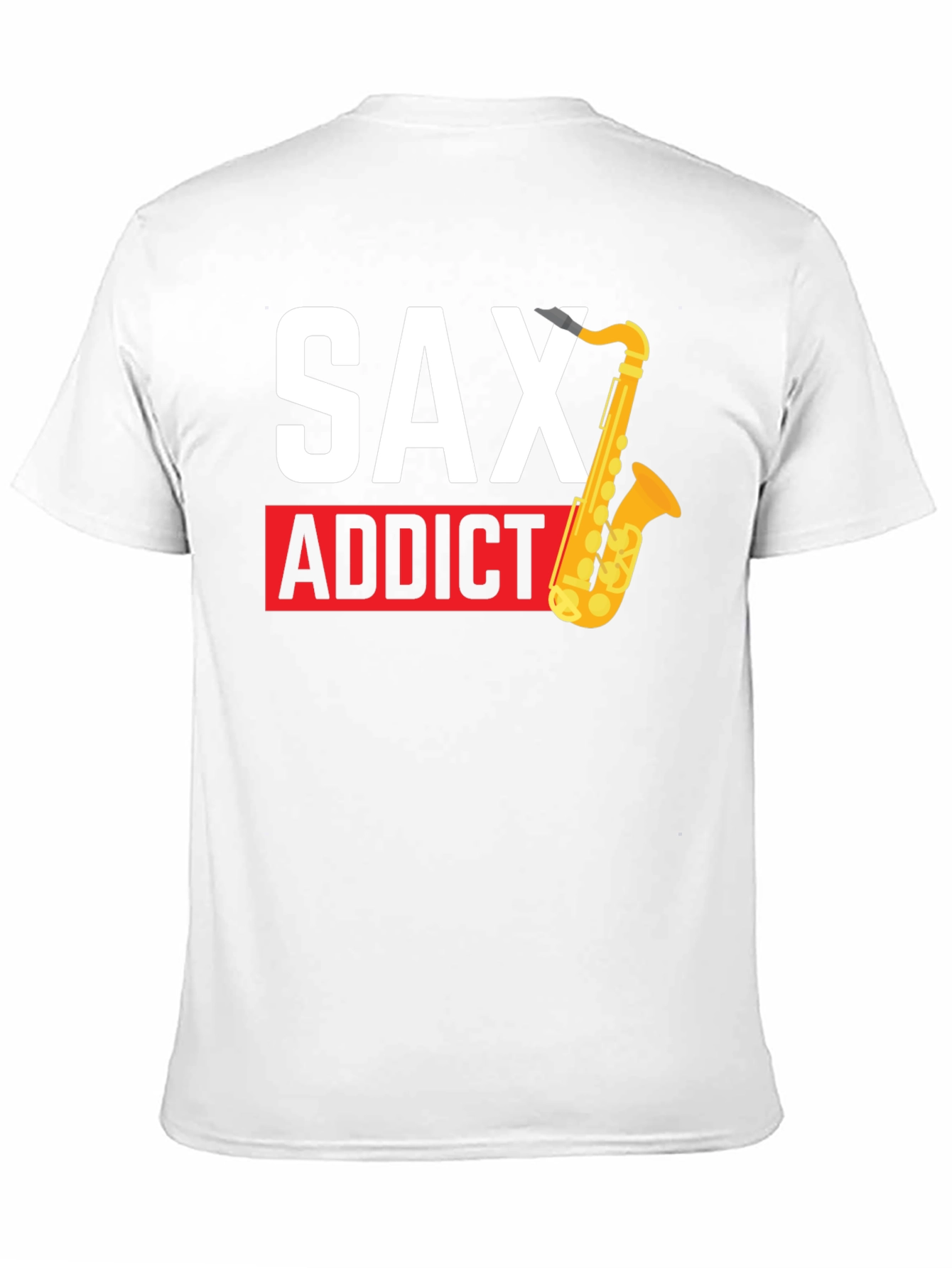 Sax Addict Black T-Shirt