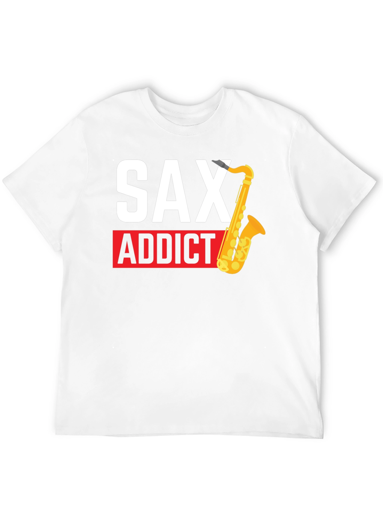Sax Addict Black T-Shirt