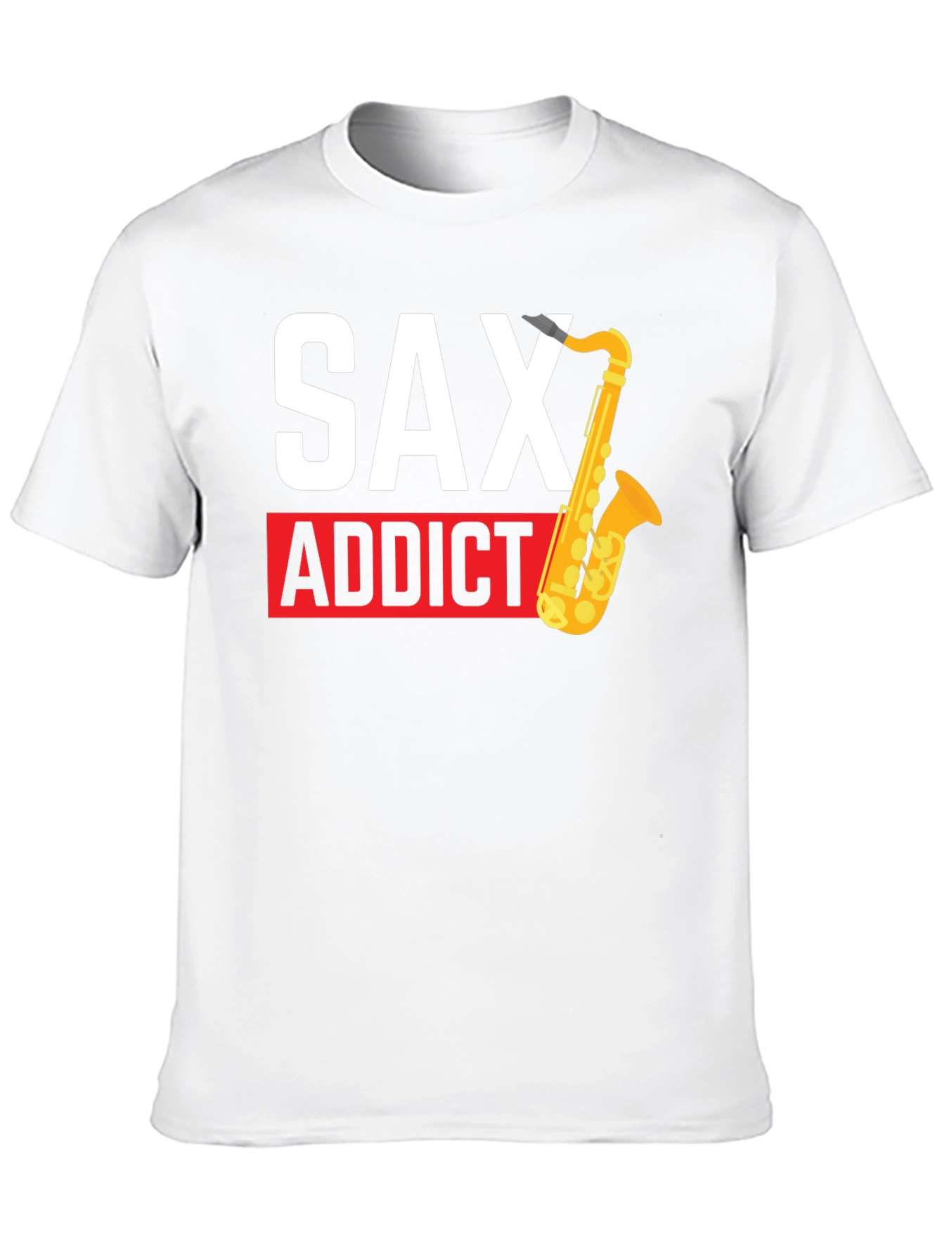 Sax Addict Black T-Shirt