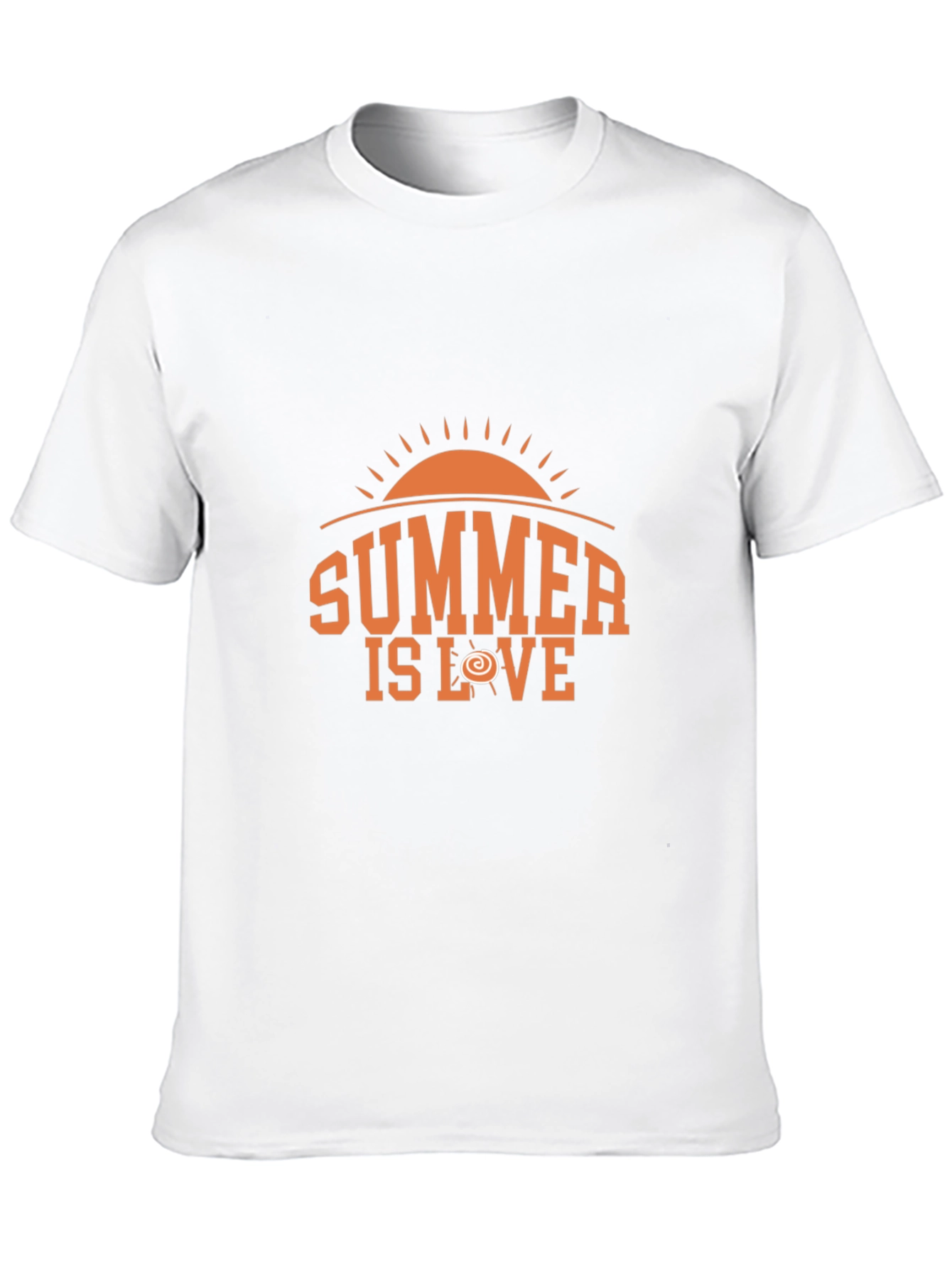 Summer is Love Graphic Tee - Trendy Black T-Shirt