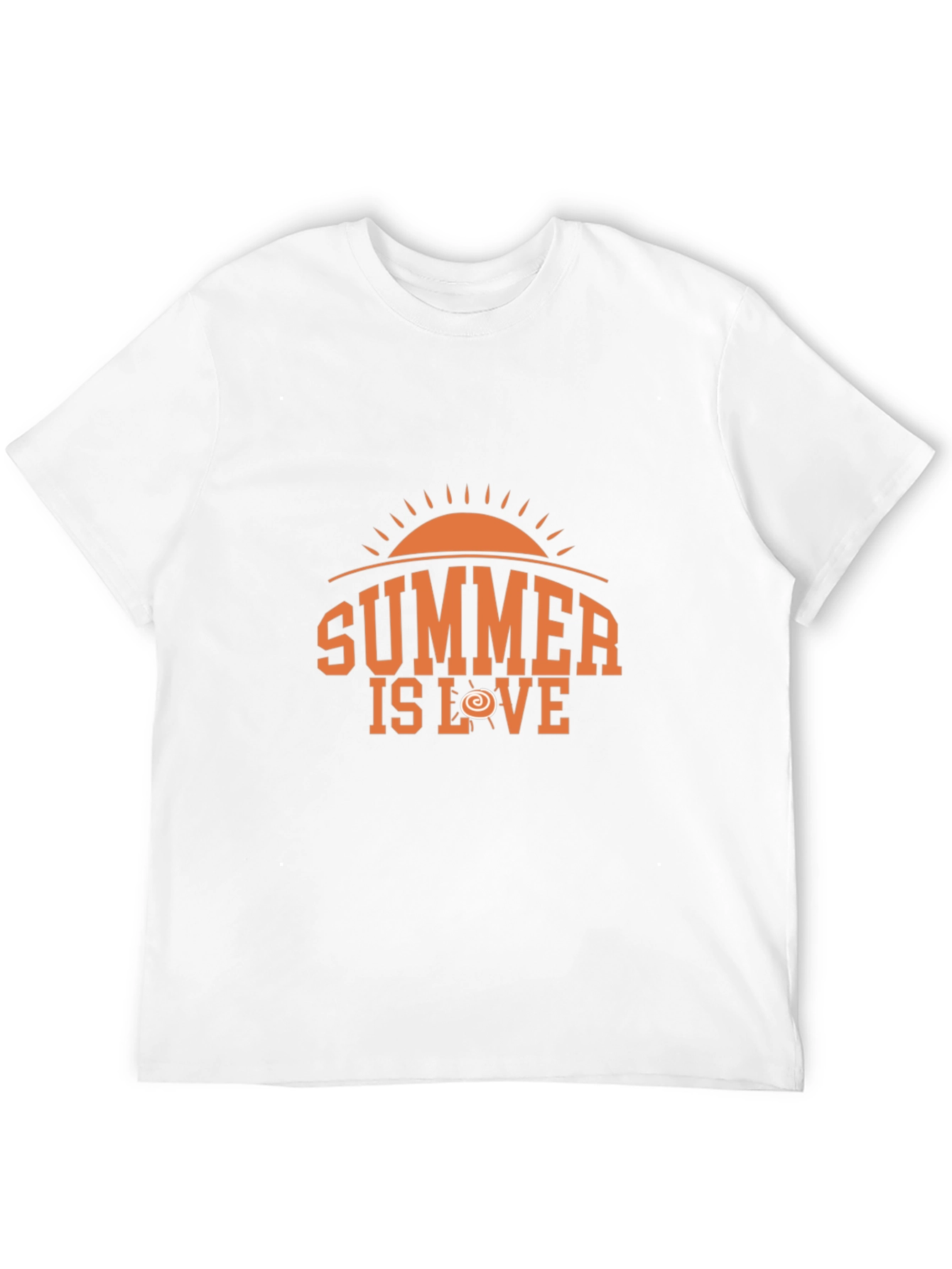 Summer is Love Graphic Tee - Trendy Black T-Shirt