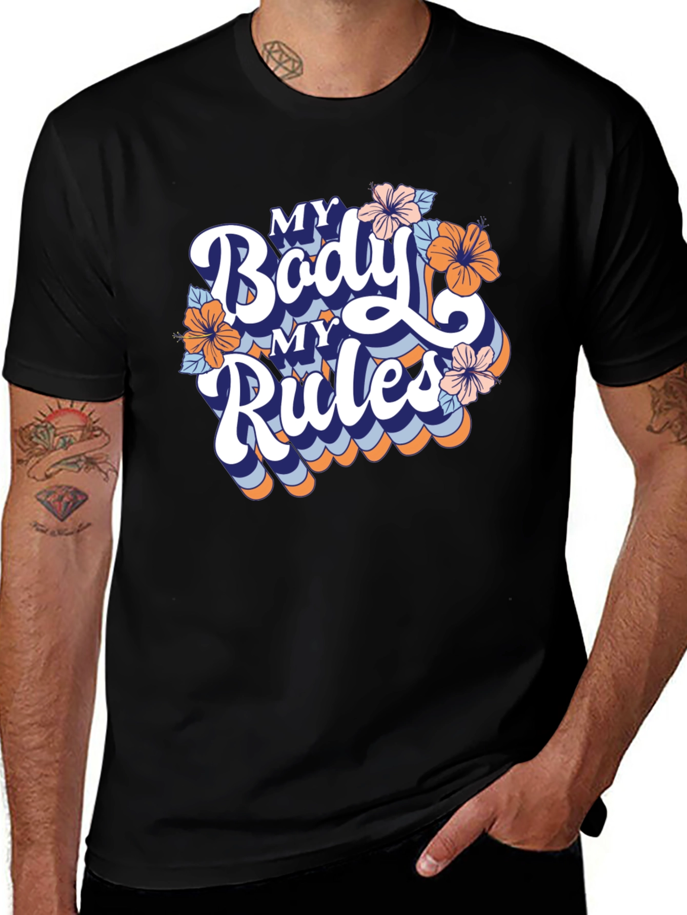 My Body My Rules Graphic Tee