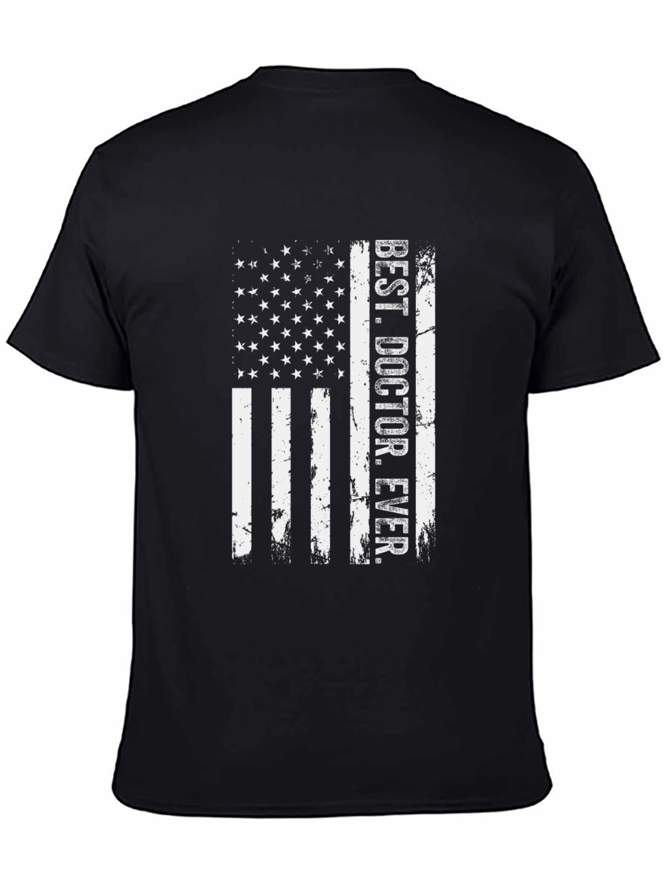 Best Doctor Ever Flag Graphic Tee