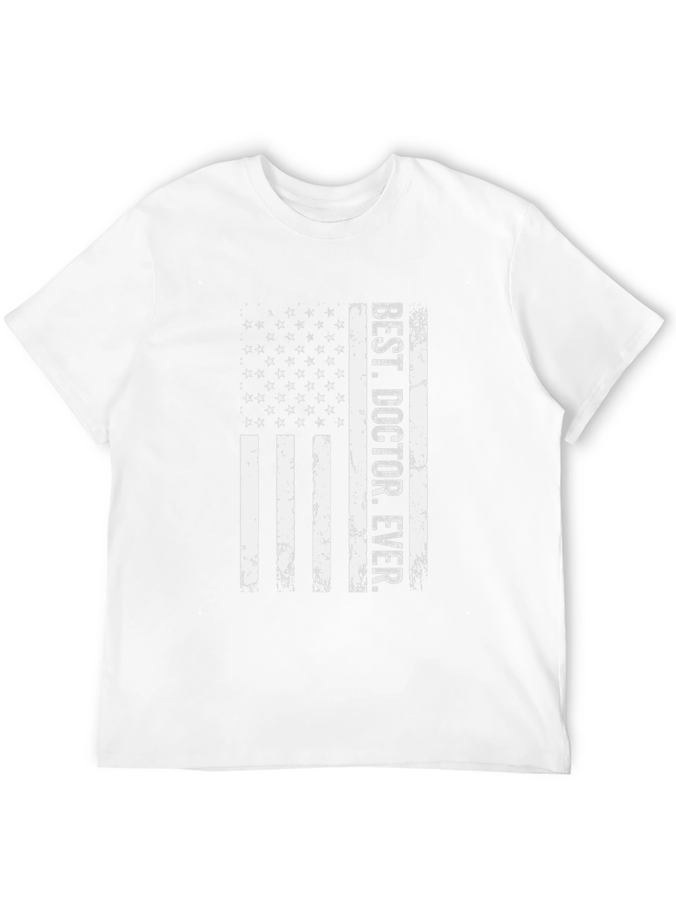 Best Doctor Ever Flag Graphic Tee