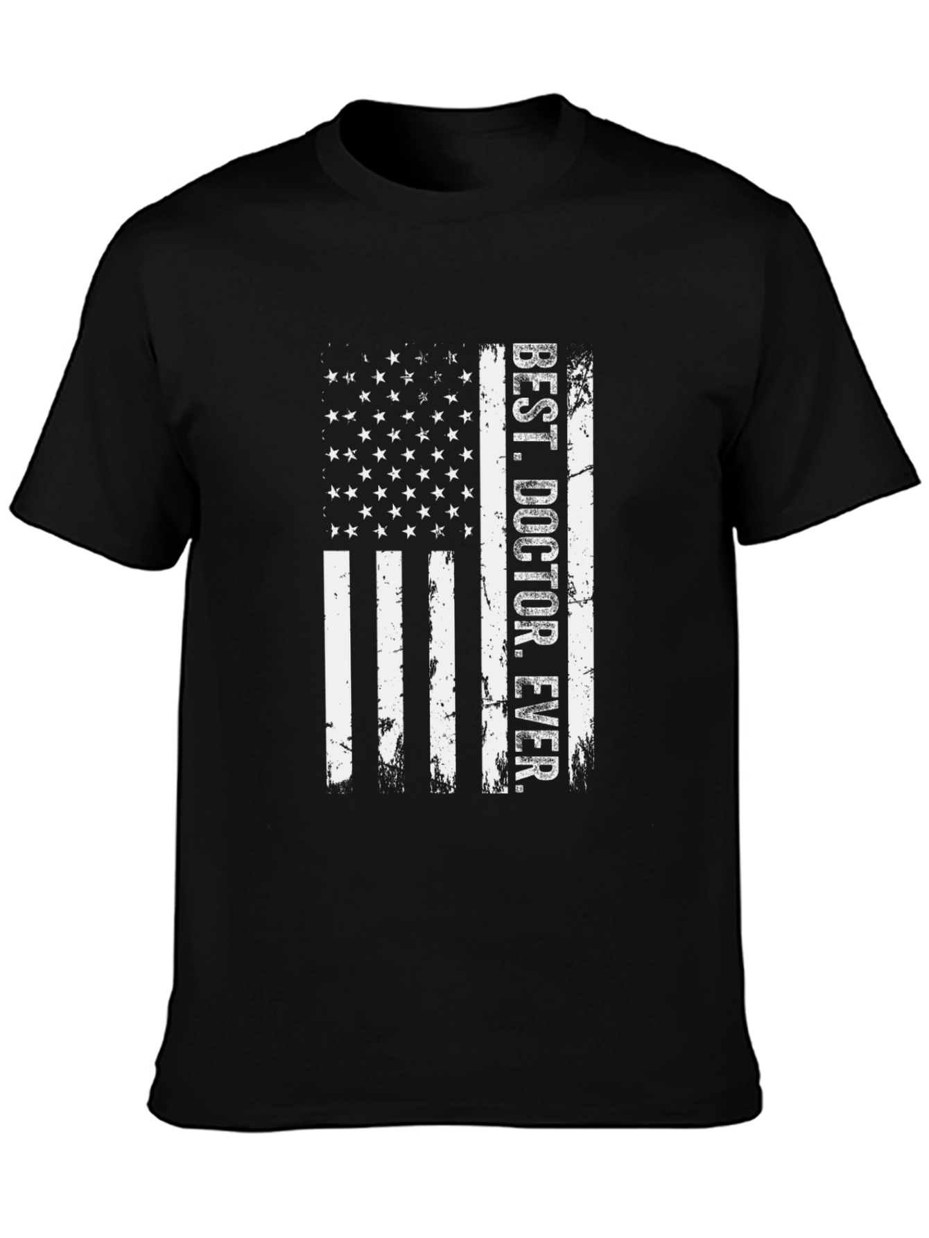 Best Doctor Ever Flag Graphic Tee