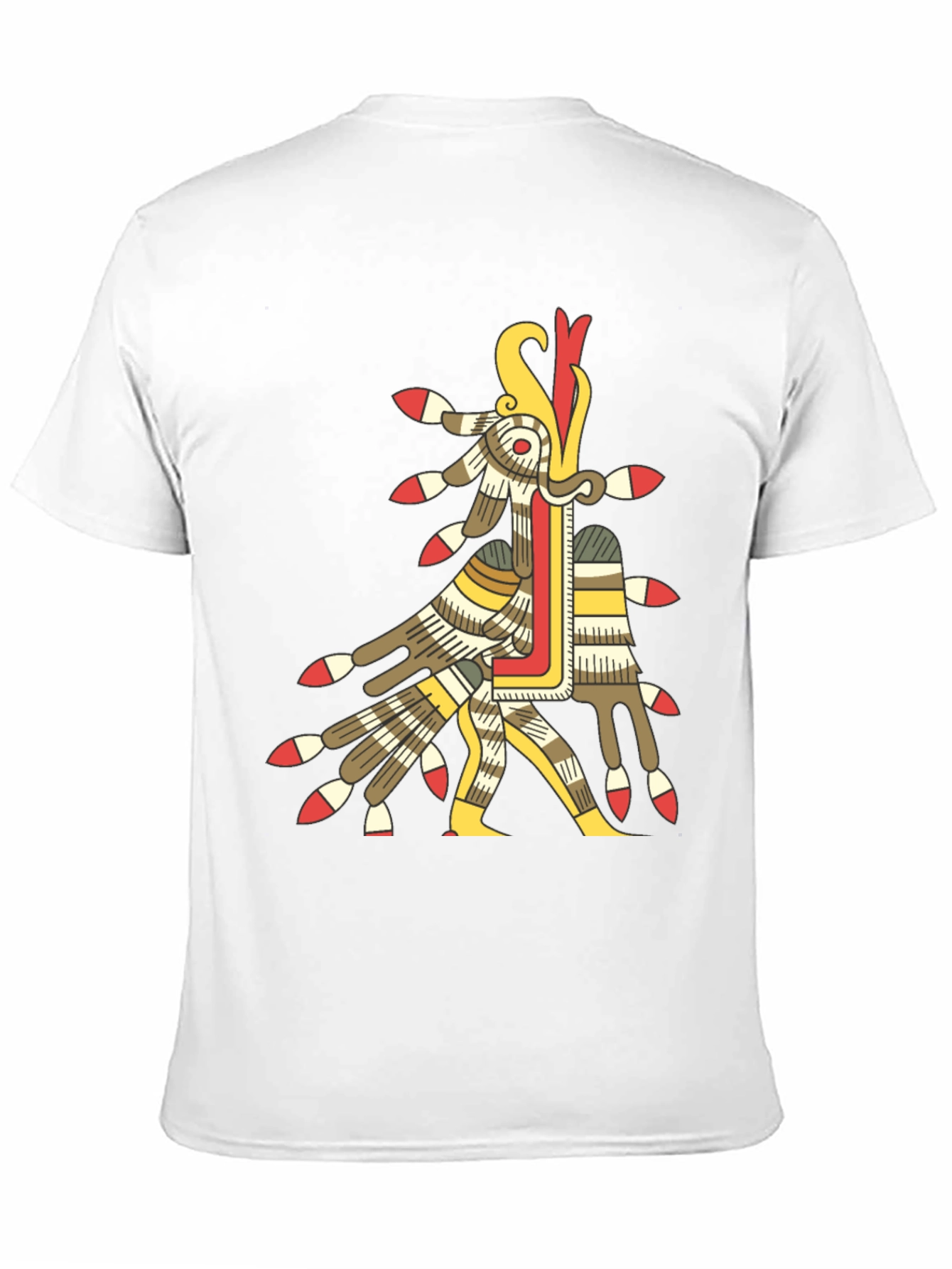 Aztec Sun God T-Shirt - Black Graphic Tee