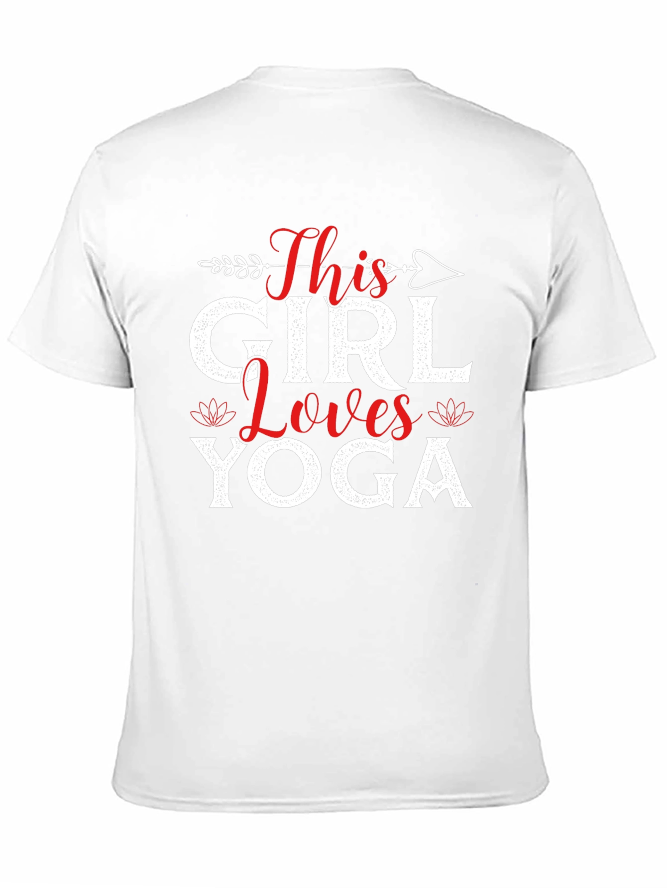 This Girl Loves Yoga Graphic T-Shirt