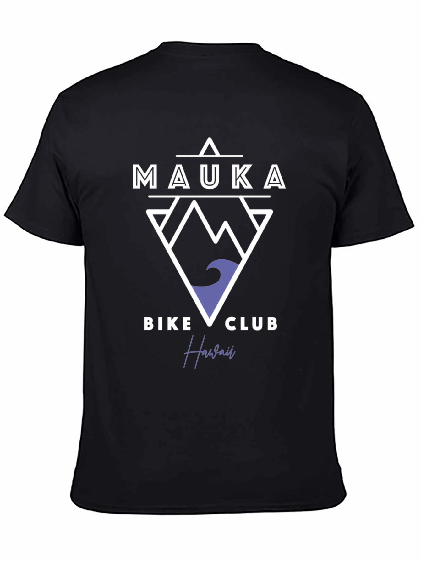 Mauka Bike Club Hawaii Graphic Tee - Black