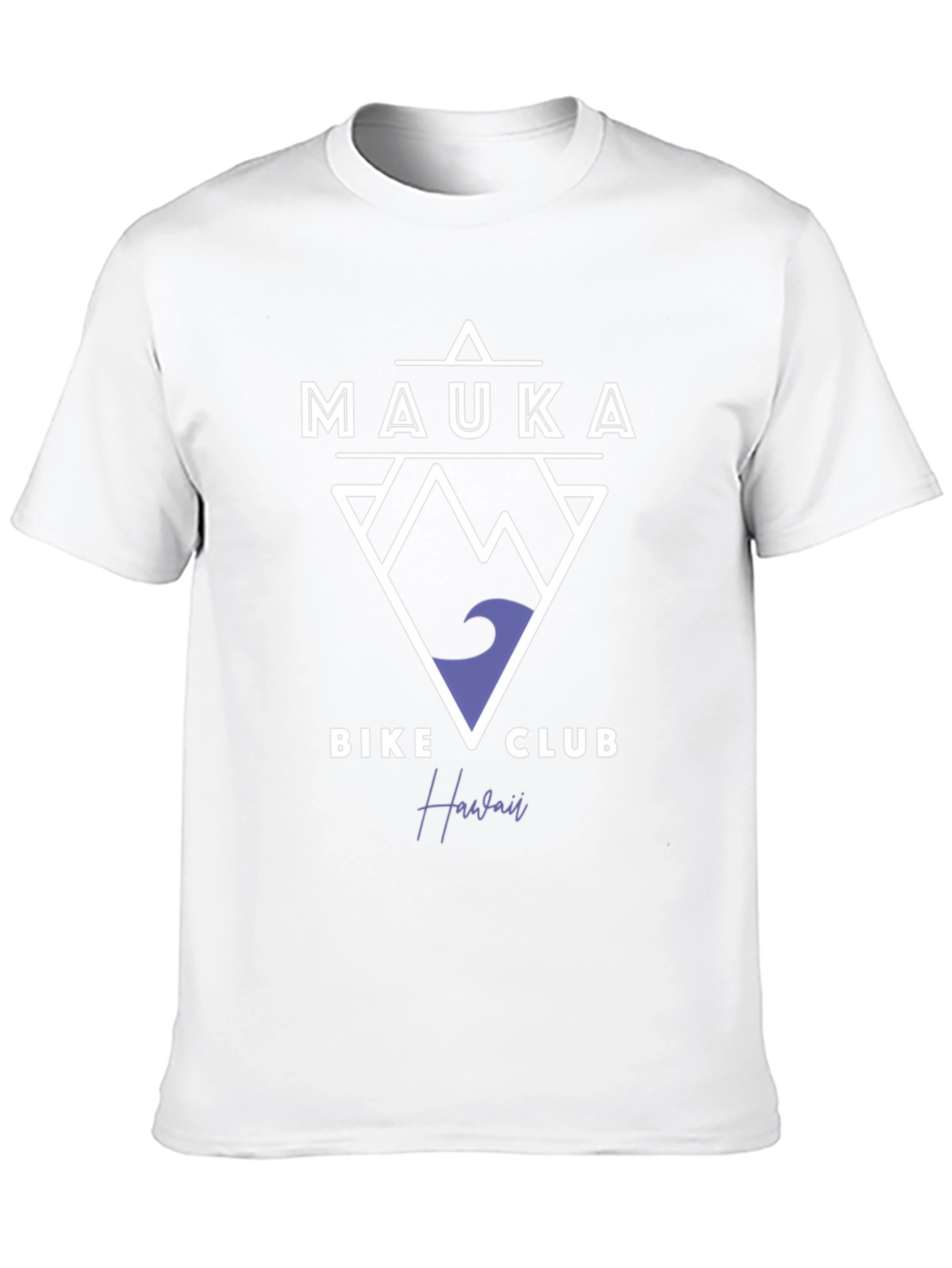 Mauka Bike Club Hawaii Graphic Tee - Black