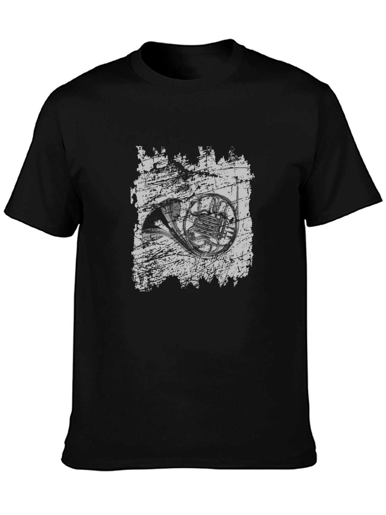 French Horn Graphic Tee - Musicians Apparel
