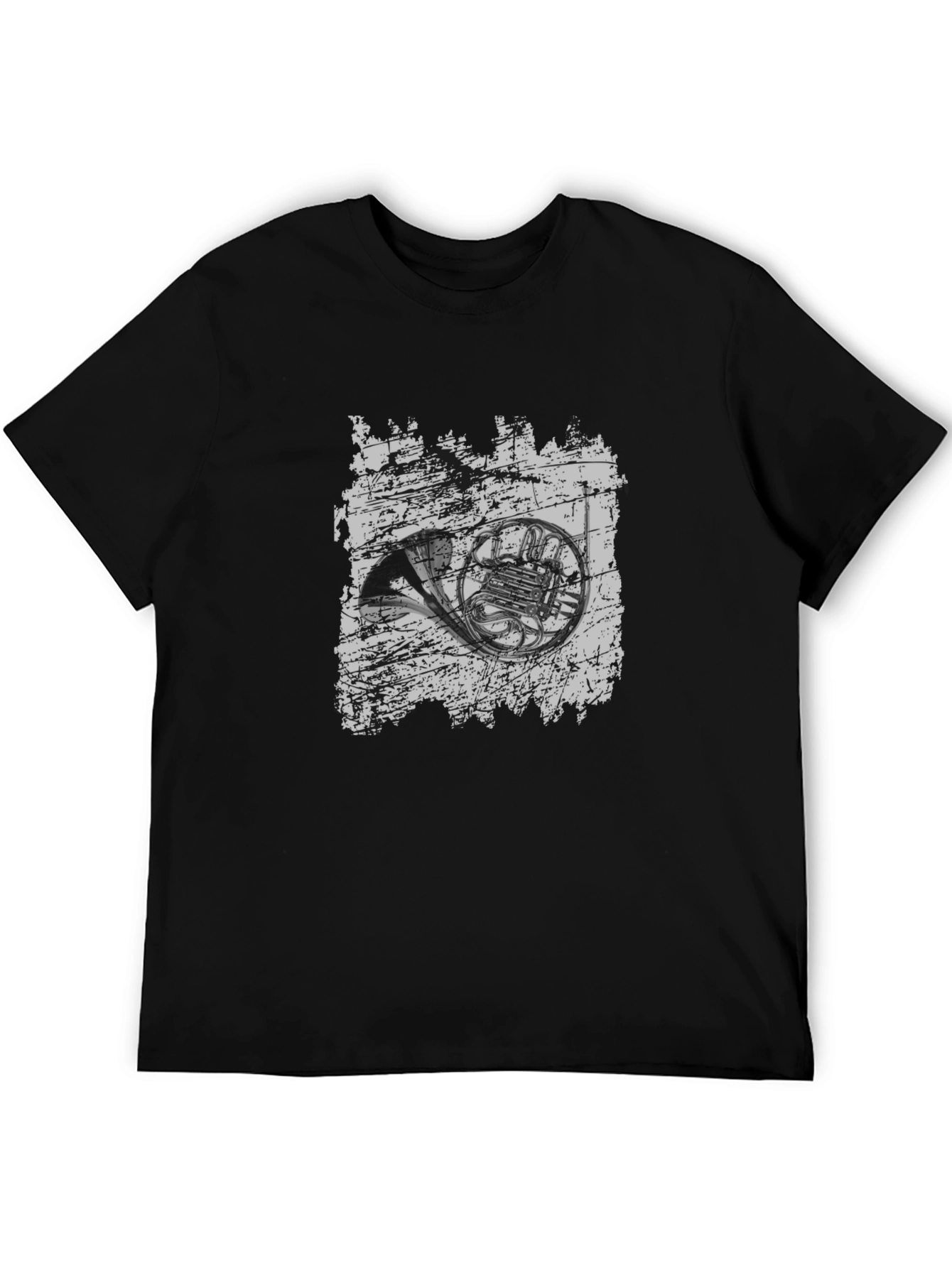 French Horn Graphic Tee - Musicians Apparel