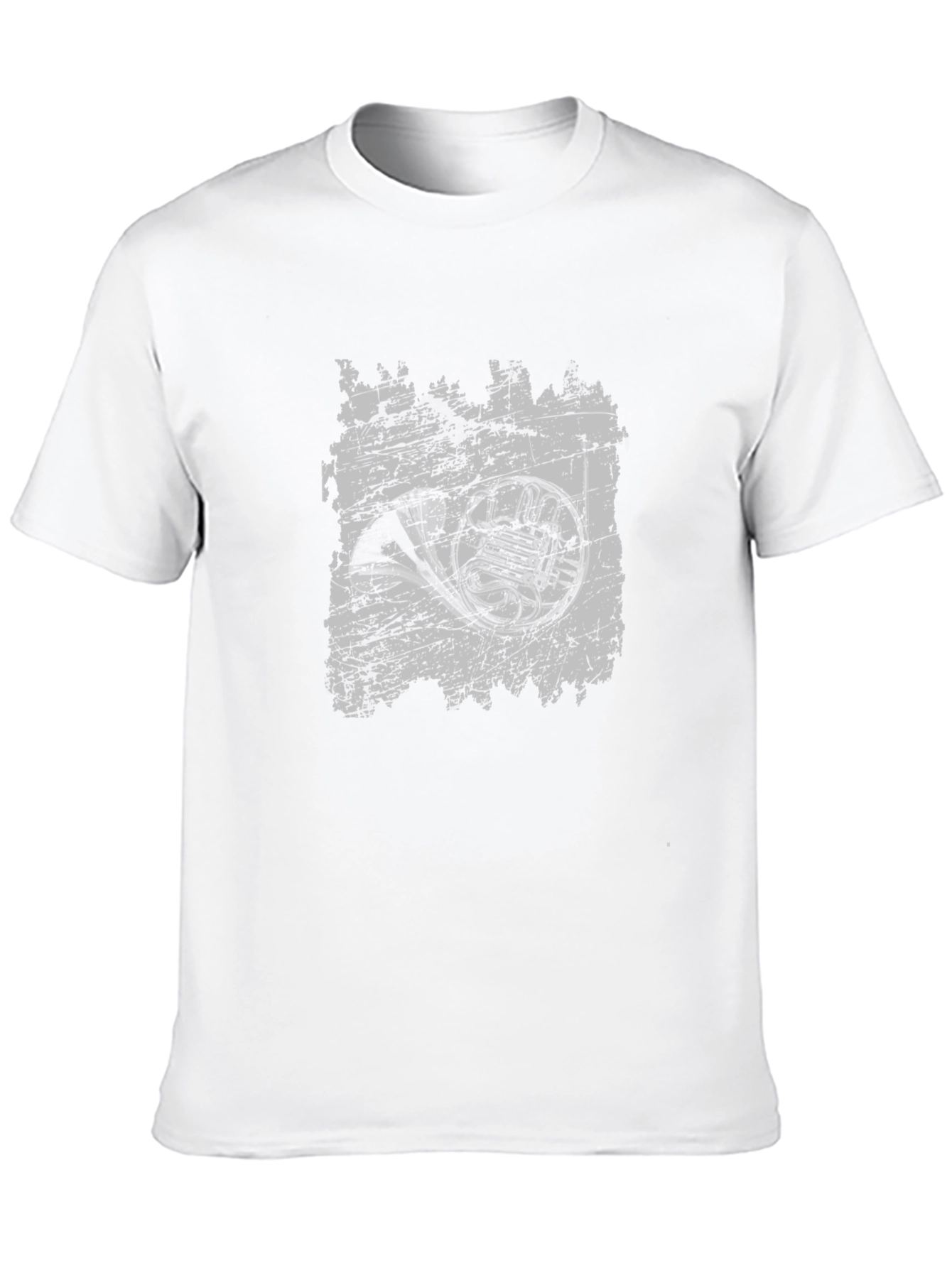 French Horn Graphic Tee - Musicians Apparel