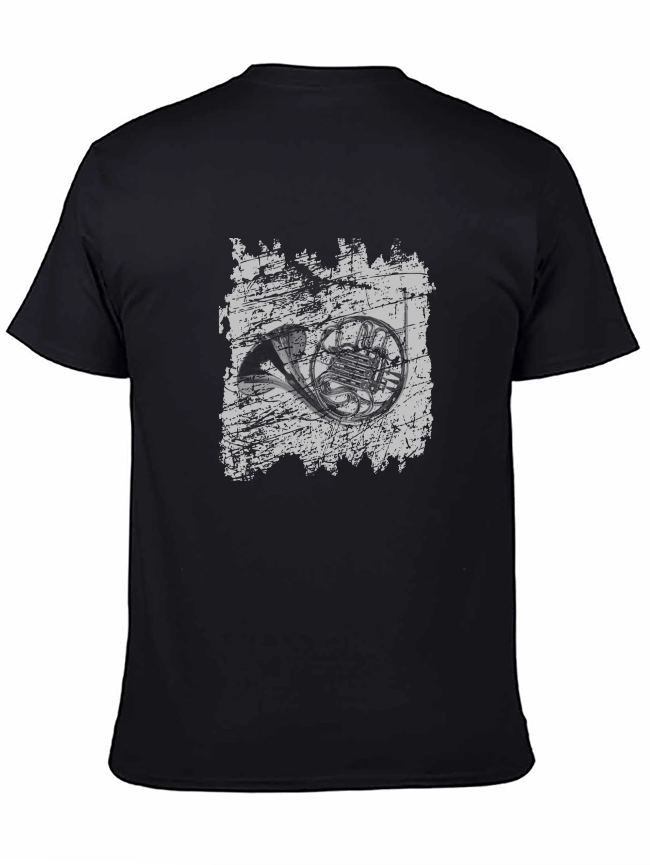 French Horn Graphic Tee - Musicians Apparel