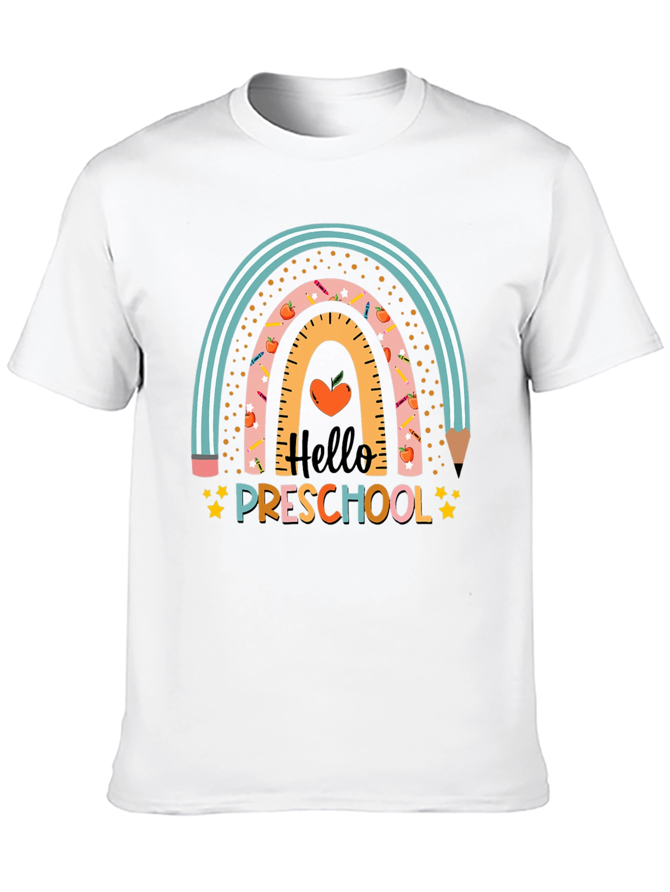Hello Preschool Rainbow T-Shirt