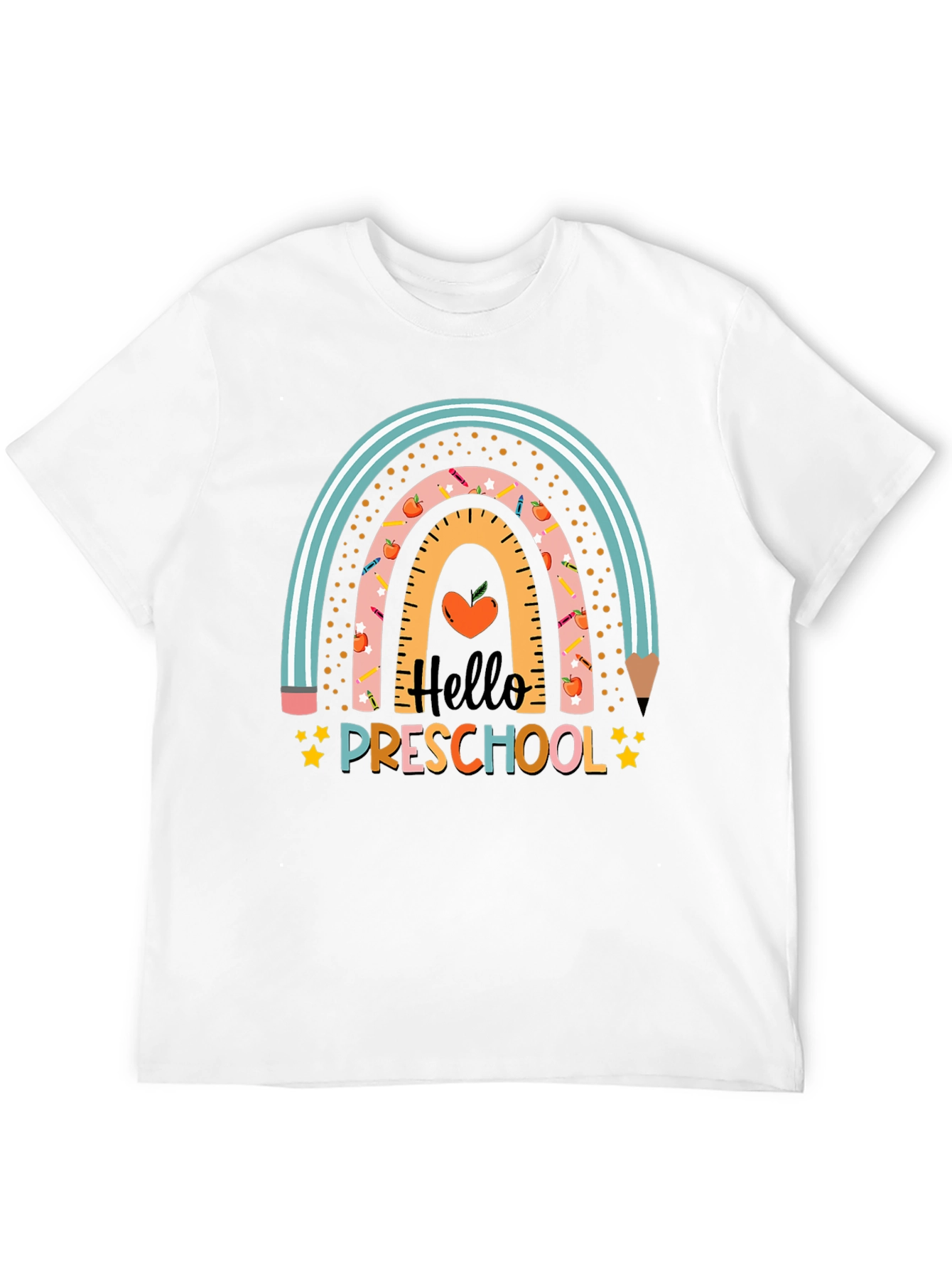 Hello Preschool Rainbow T-Shirt