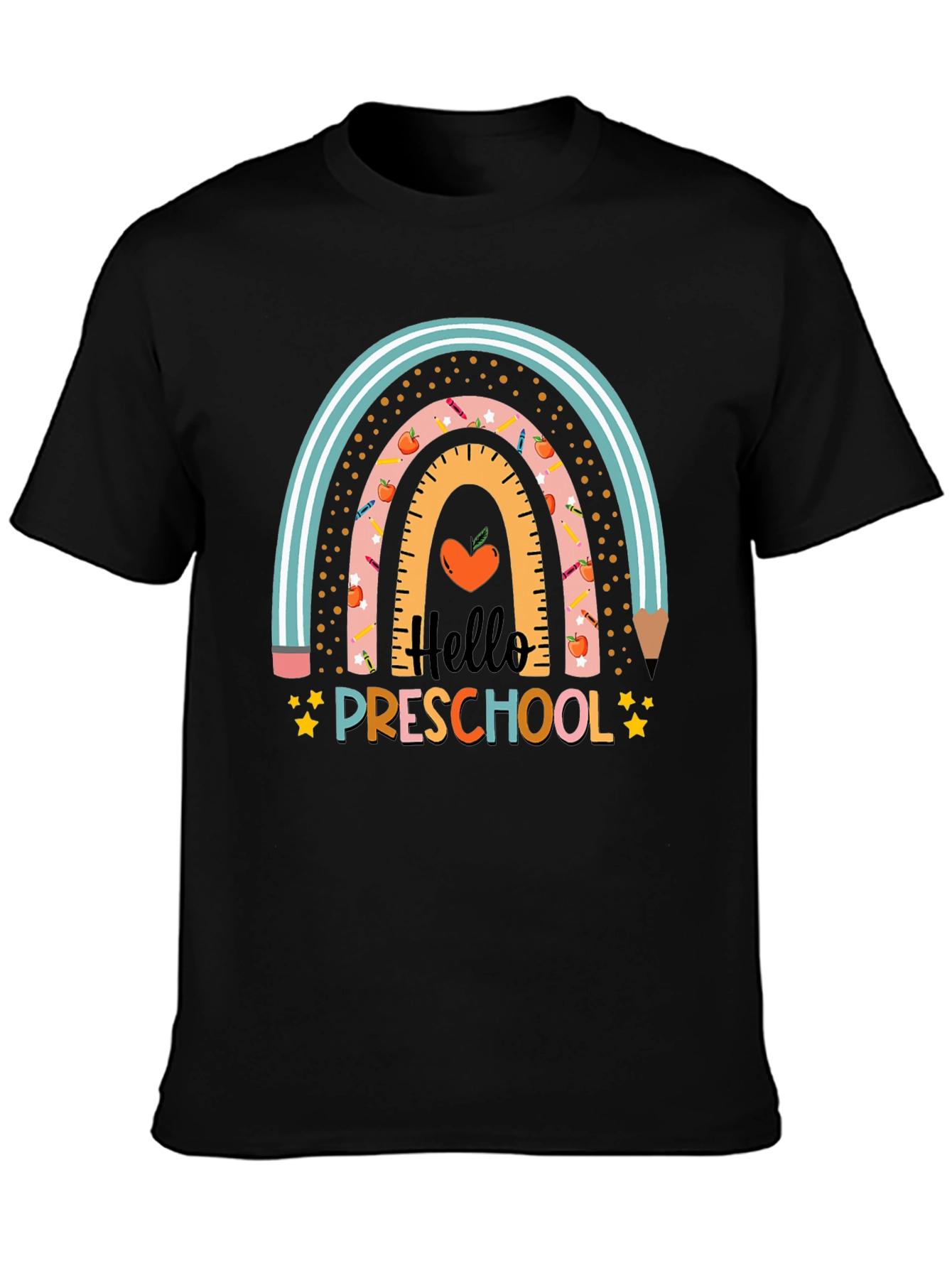 Hello Preschool Rainbow T-Shirt