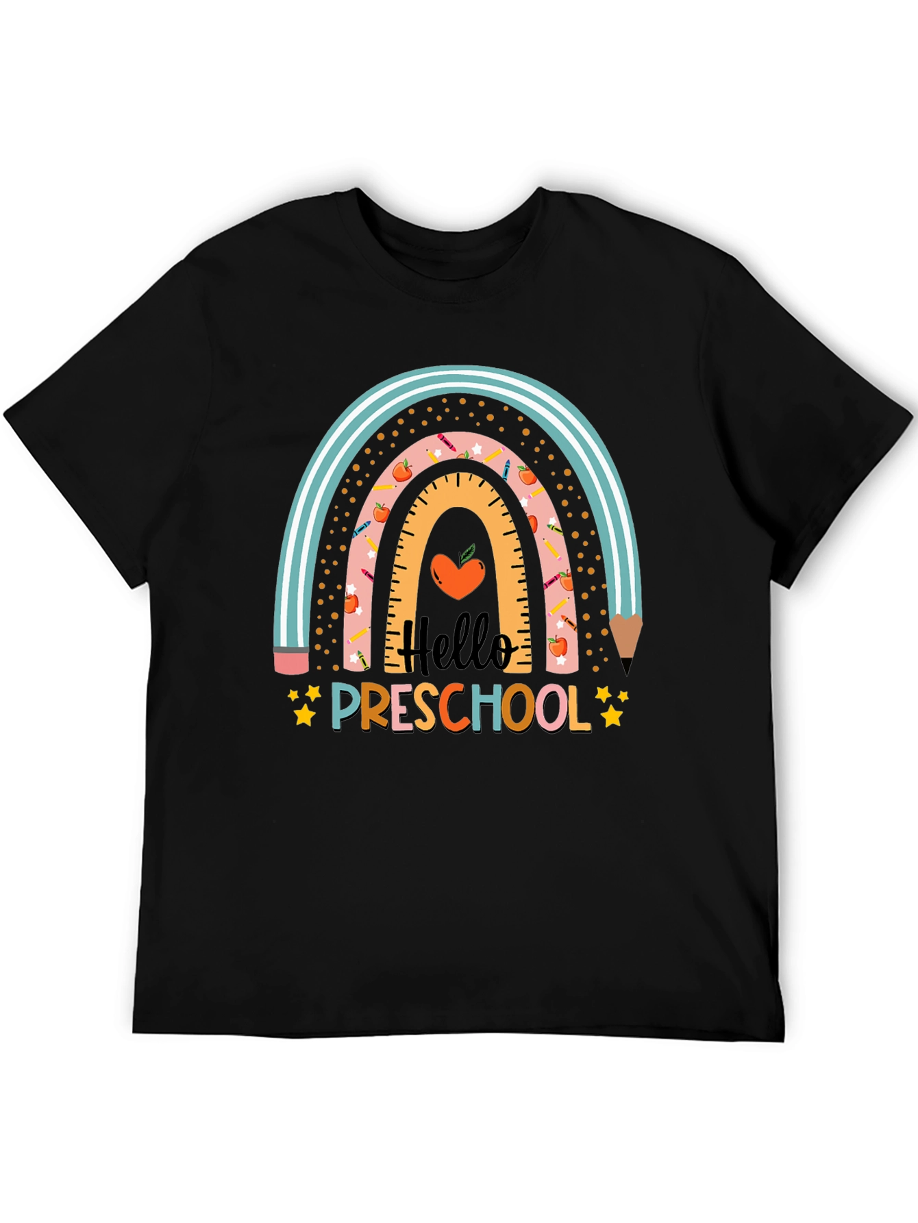 Hello Preschool Rainbow T-Shirt