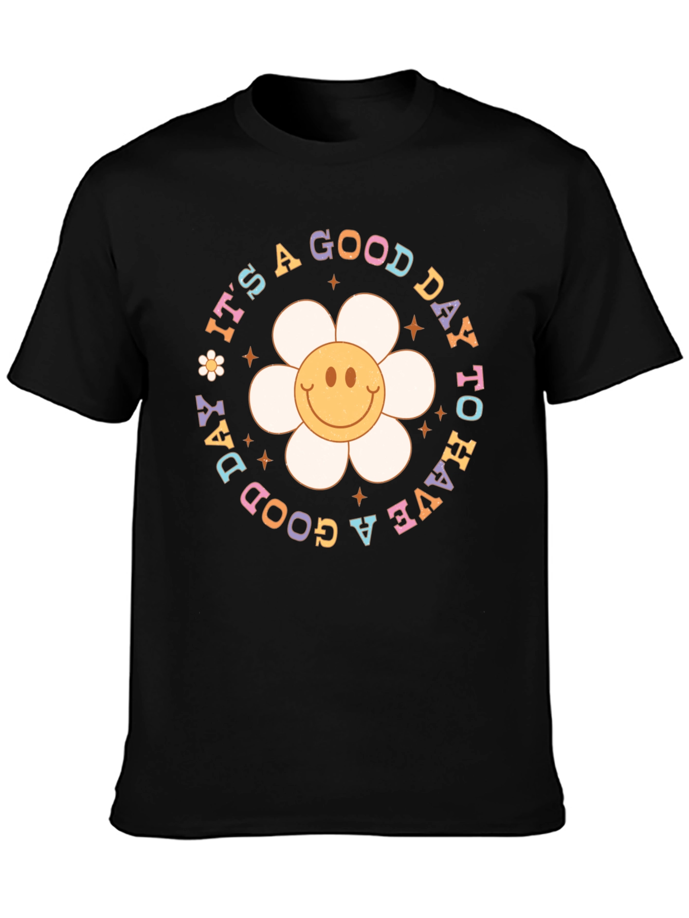 Good Day T-Shirt - Smiley Face Graphic Tee