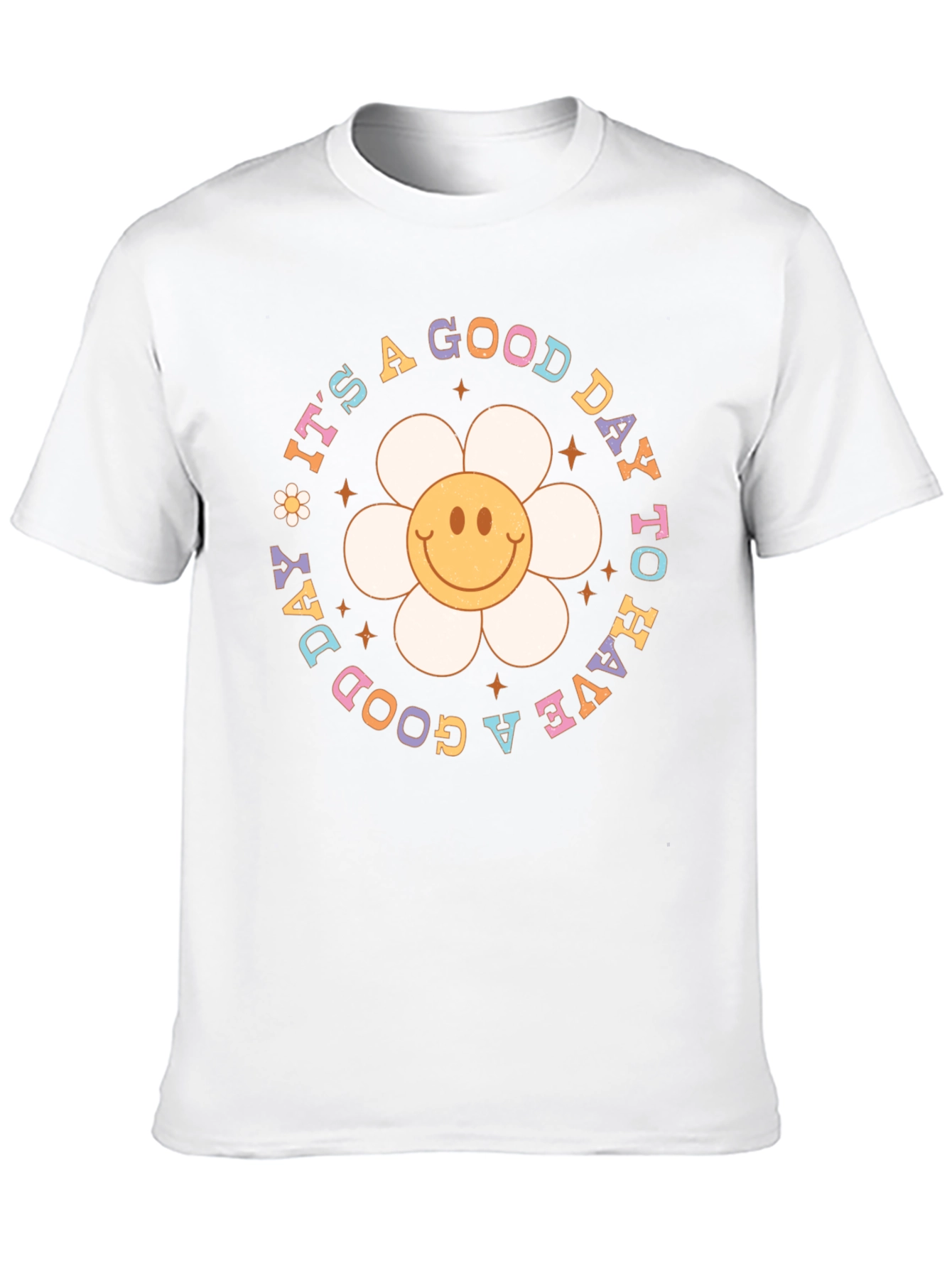 Good Day T-Shirt - Smiley Face Graphic Tee