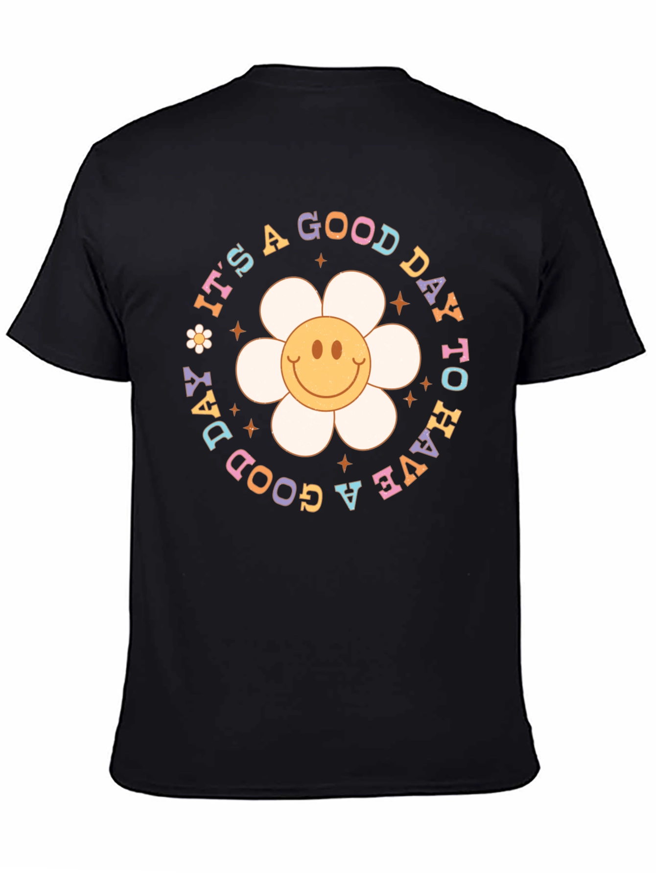 Good Day T-Shirt - Smiley Face Graphic Tee