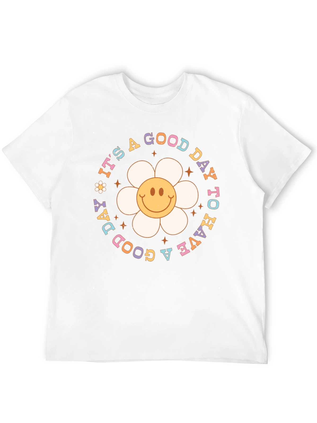 Good Day T-Shirt - Smiley Face Graphic Tee