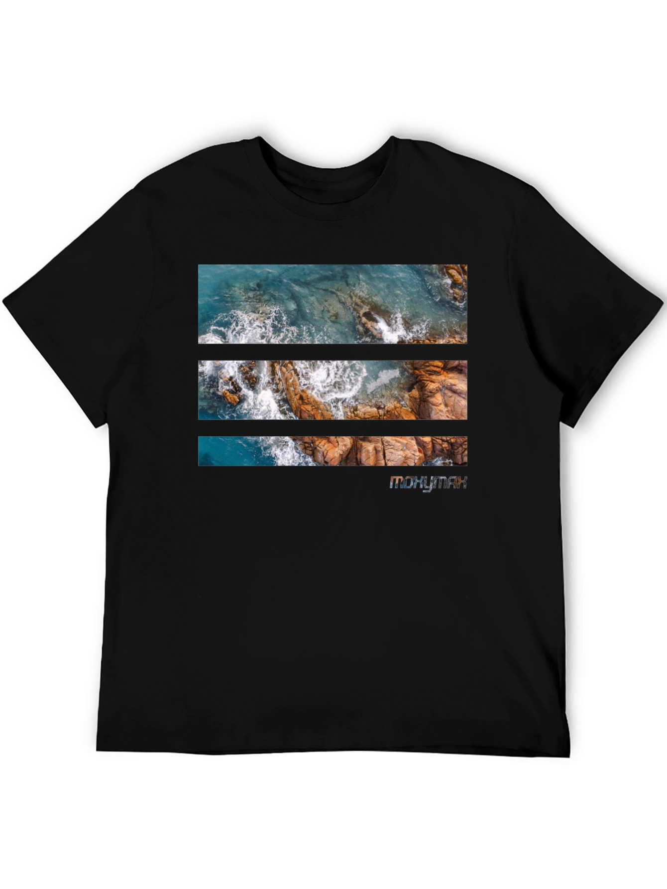 Coastal Rock T-Shirt - Ocean View Graphic Tee