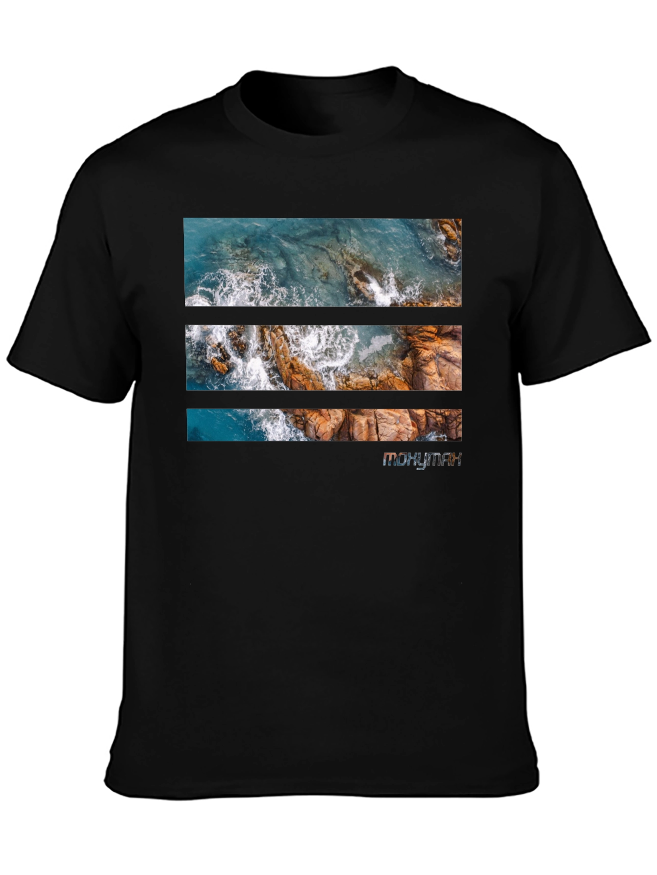 Coastal Rock T-Shirt - Ocean View Graphic Tee