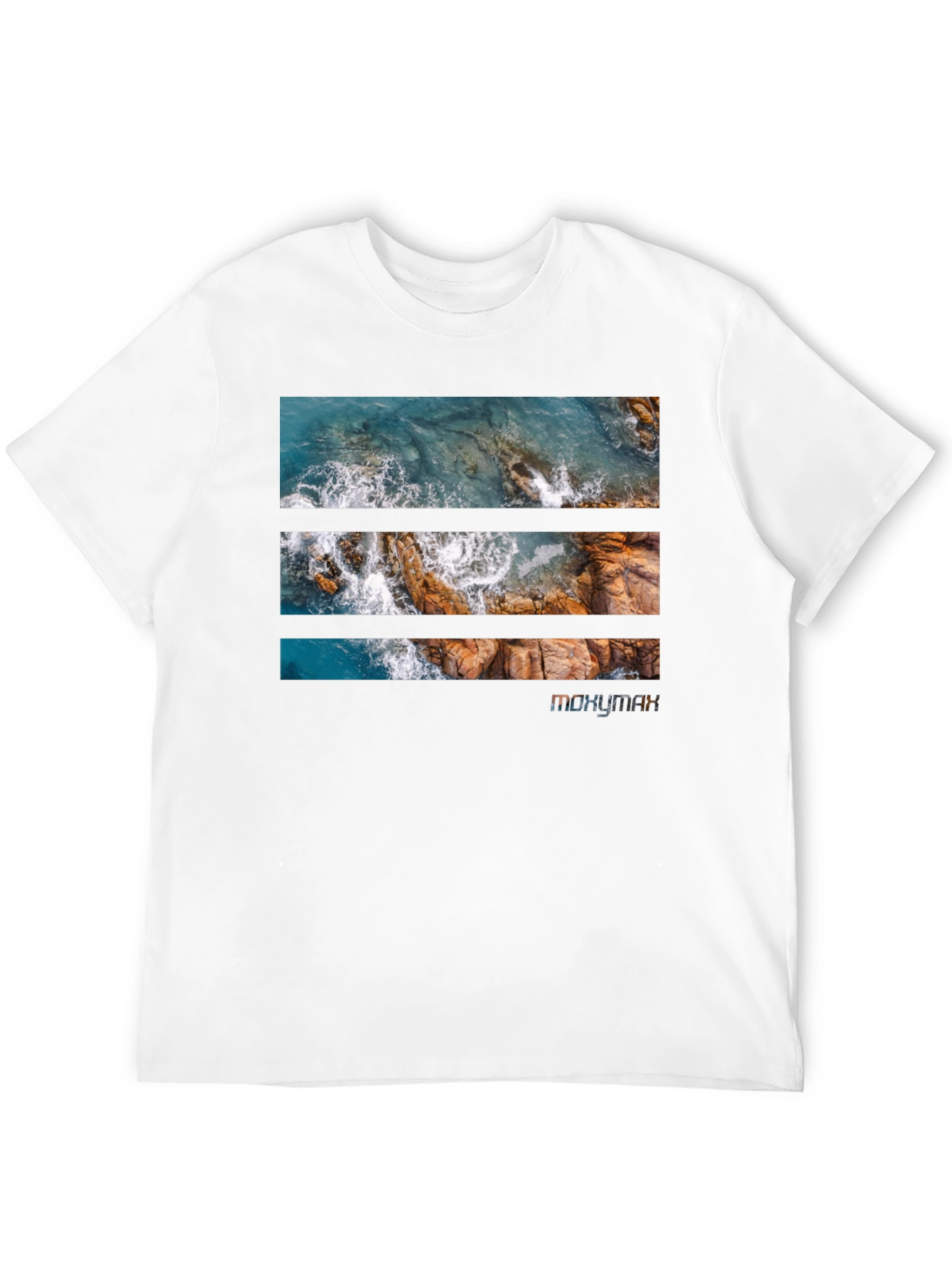 Coastal Rock T-Shirt - Ocean View Graphic Tee