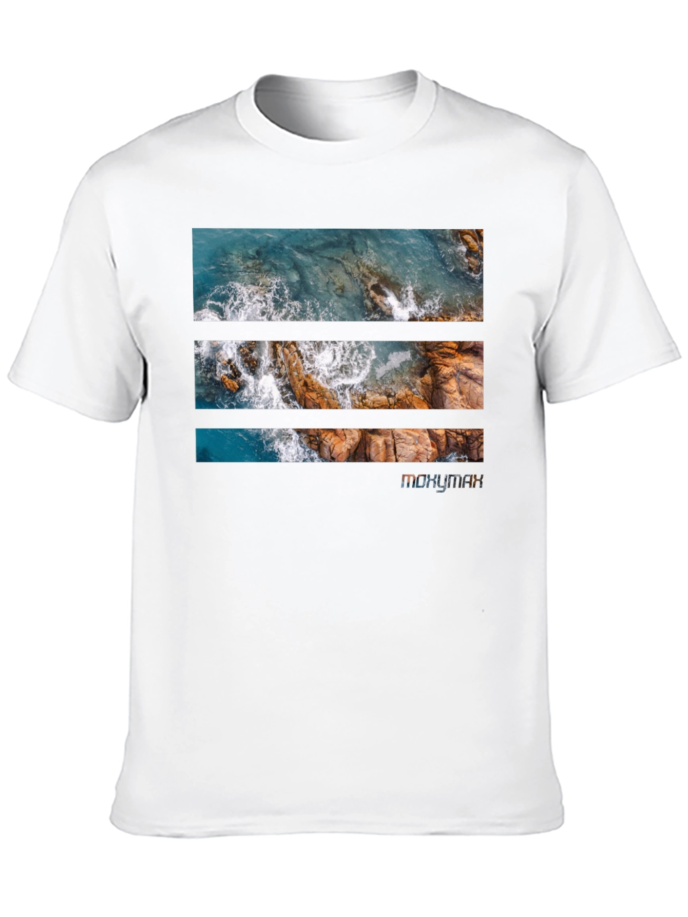 Coastal Rock T-Shirt - Ocean View Graphic Tee
