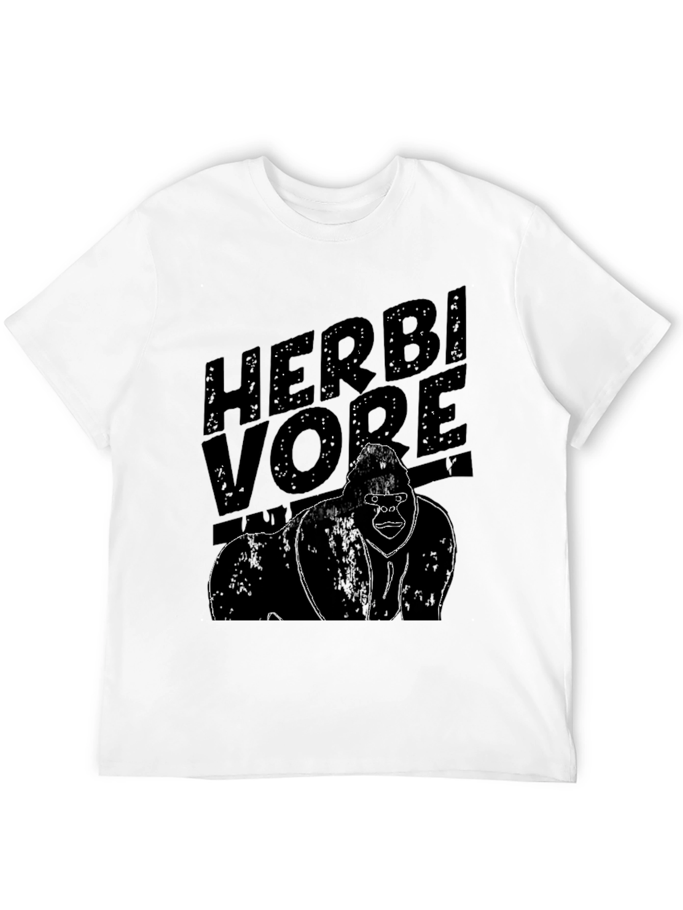 Herbivore Gorilla Graphic Tee - Black