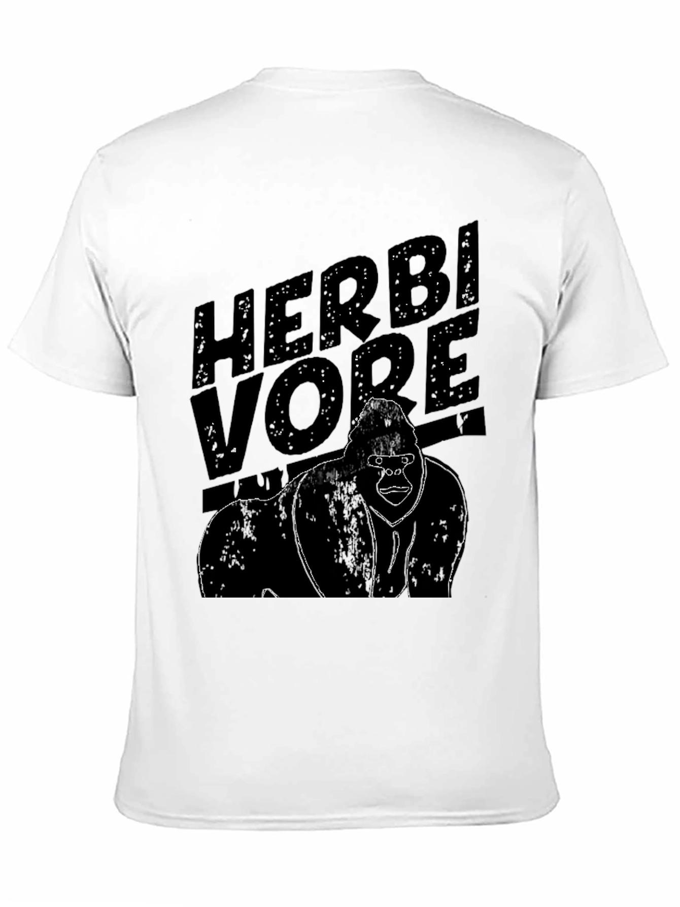 Herbivore Gorilla Graphic Tee - Black