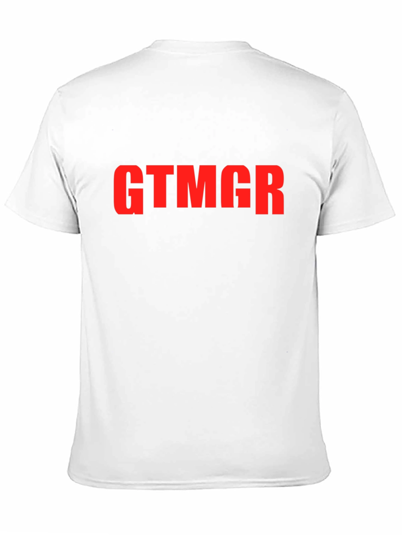 GTMGR Graphic Tee - Bold Statement Black T-Shirt