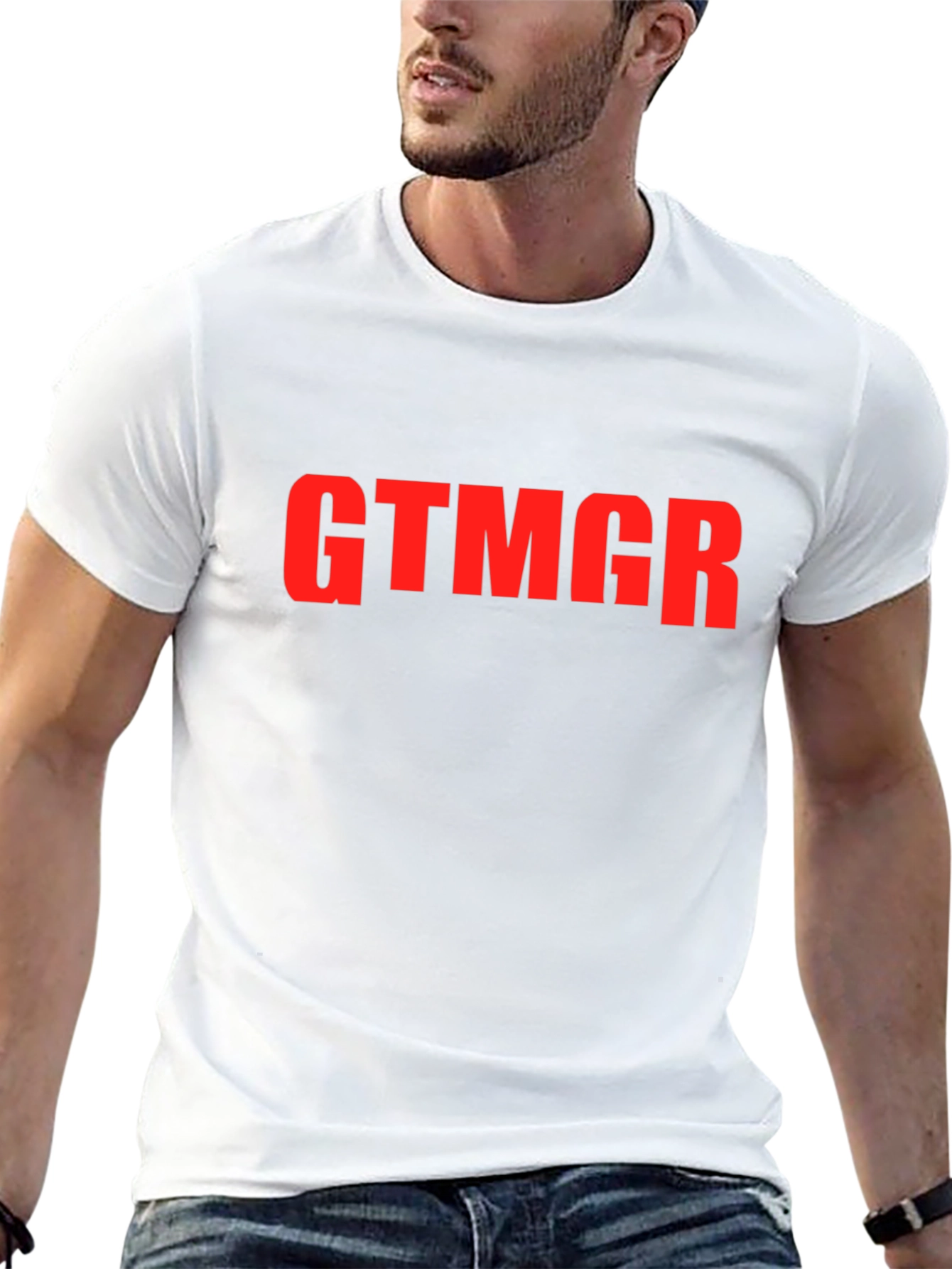 GTMGR Graphic Tee - Bold Statement Black T-Shirt