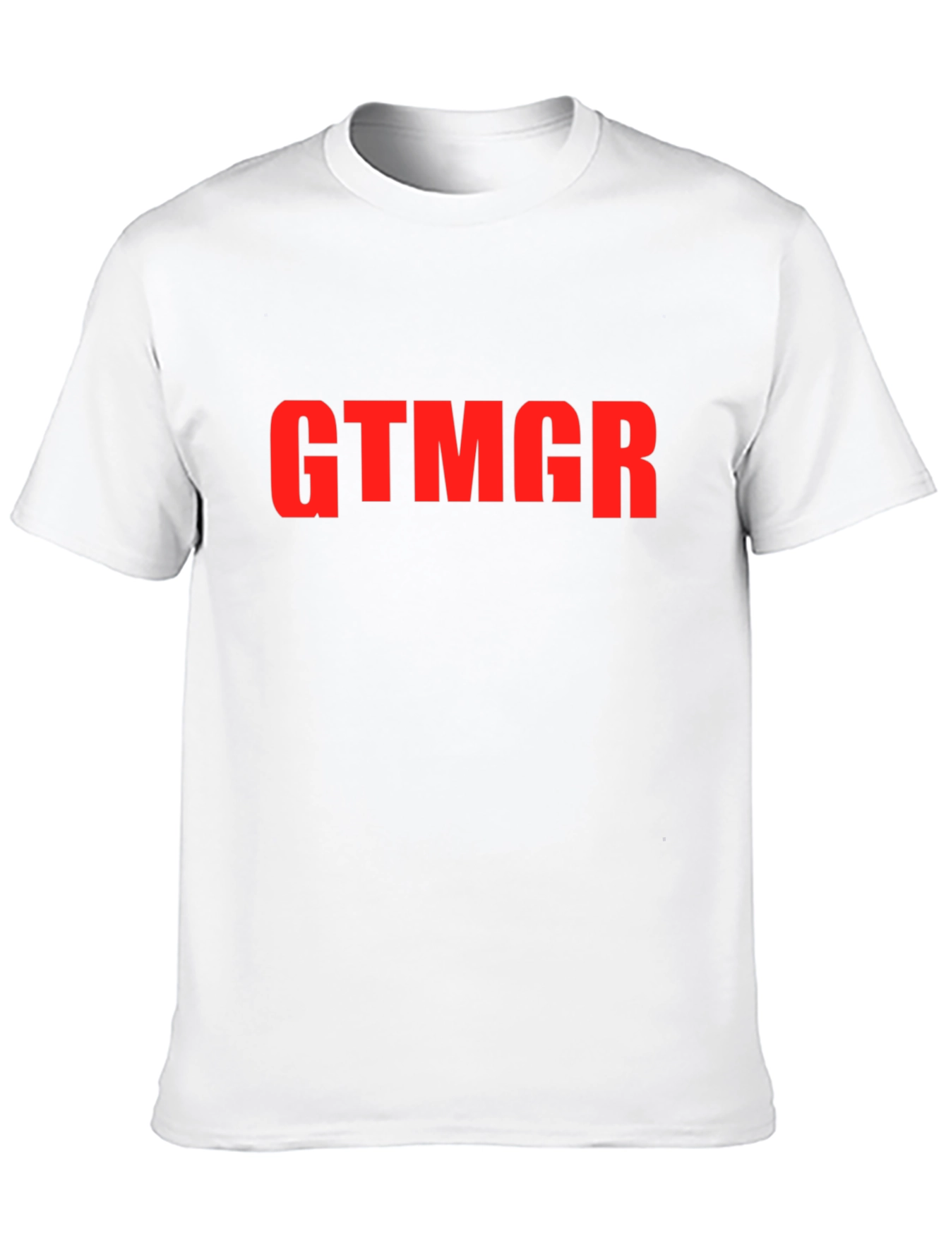 GTMGR Graphic Tee - Bold Statement Black T-Shirt