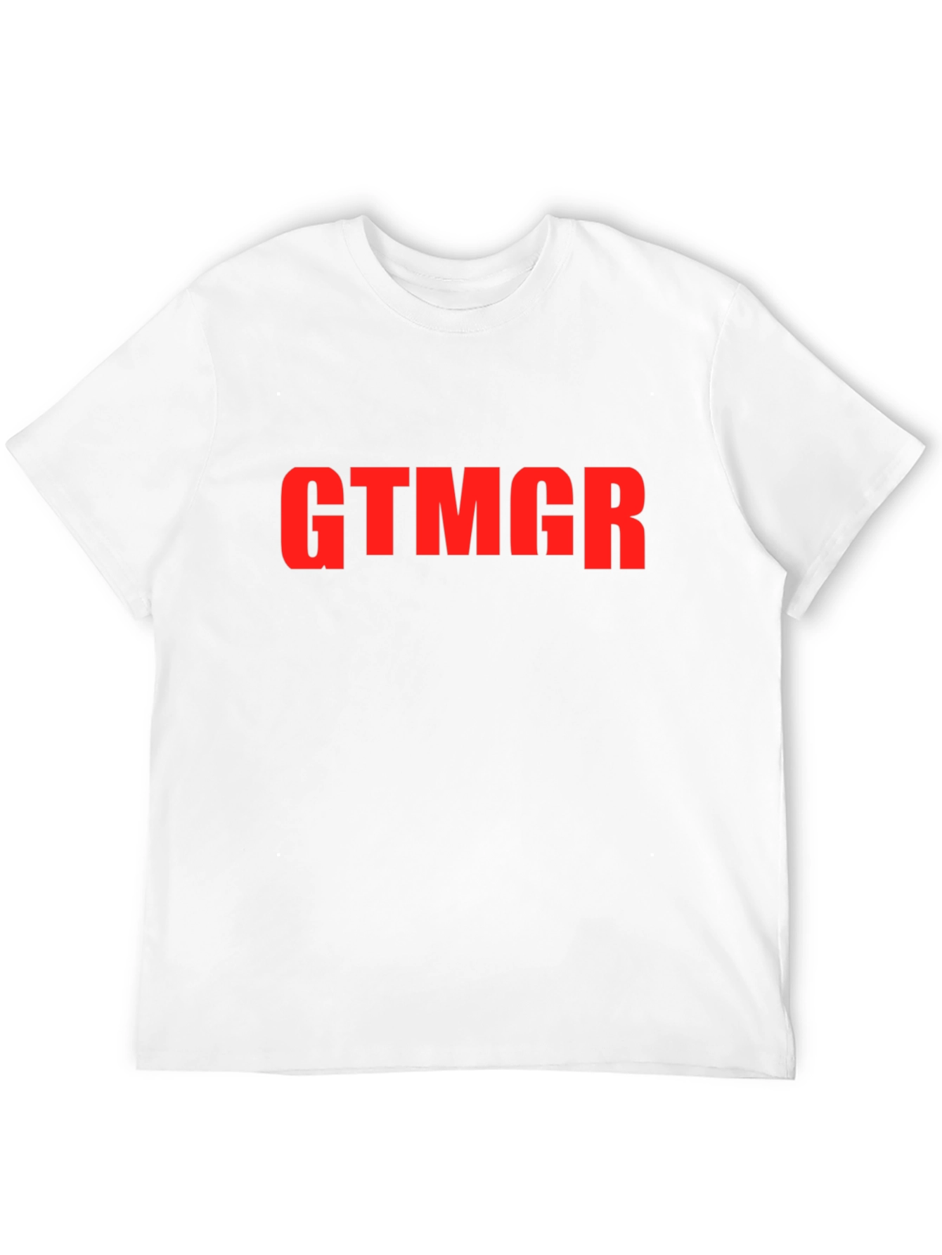 GTMGR Graphic Tee - Bold Statement Black T-Shirt