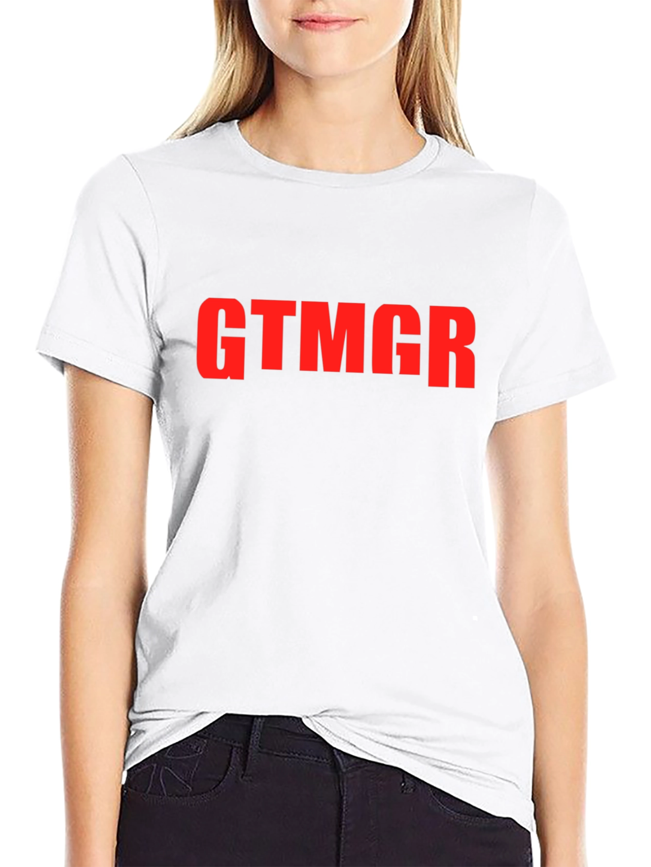 GTMGR Graphic Tee - Bold Statement Black T-Shirt