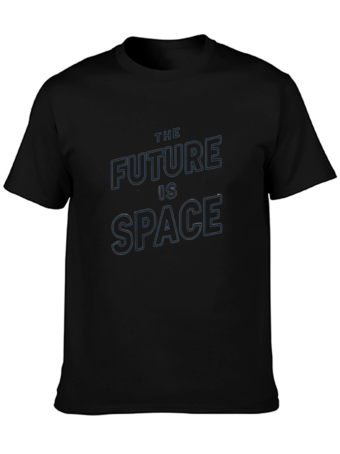 The Future is Space Black T-Shirt