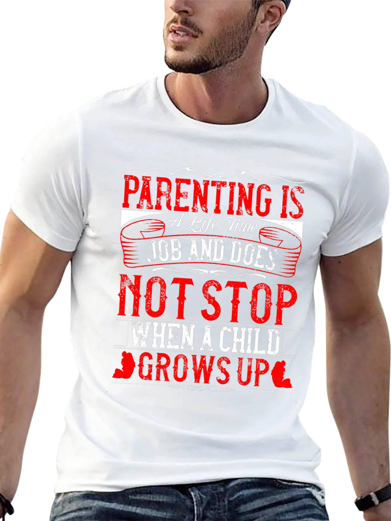 Parenting is a Lifetime Job T-Shirt