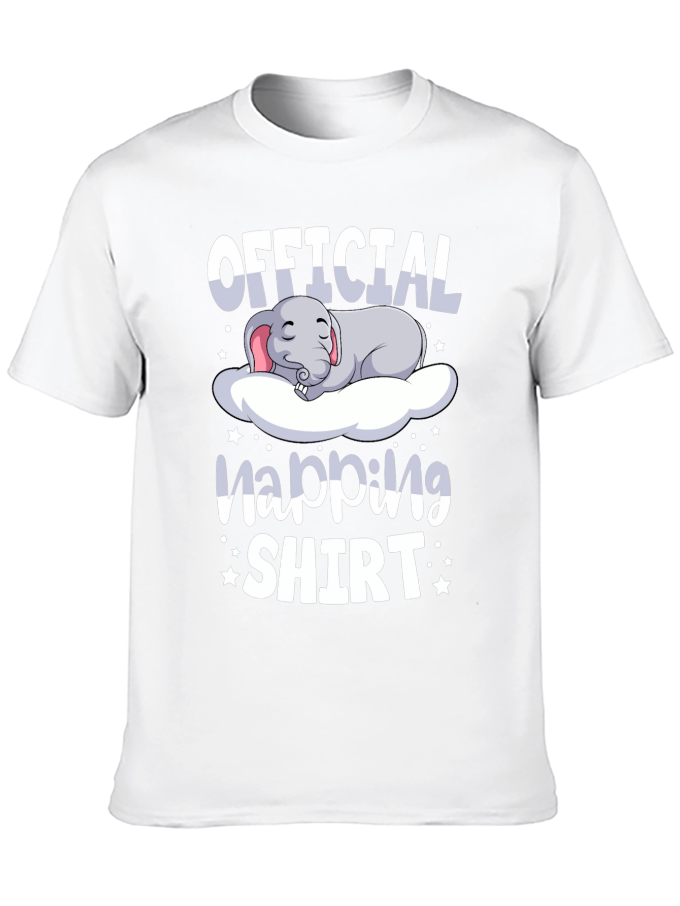 Official Napping Shirt - Cute Elephant Design
