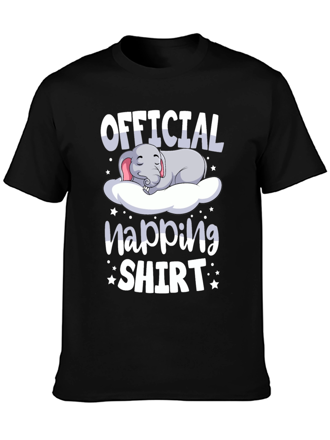 Official Napping Shirt - Cute Elephant Design