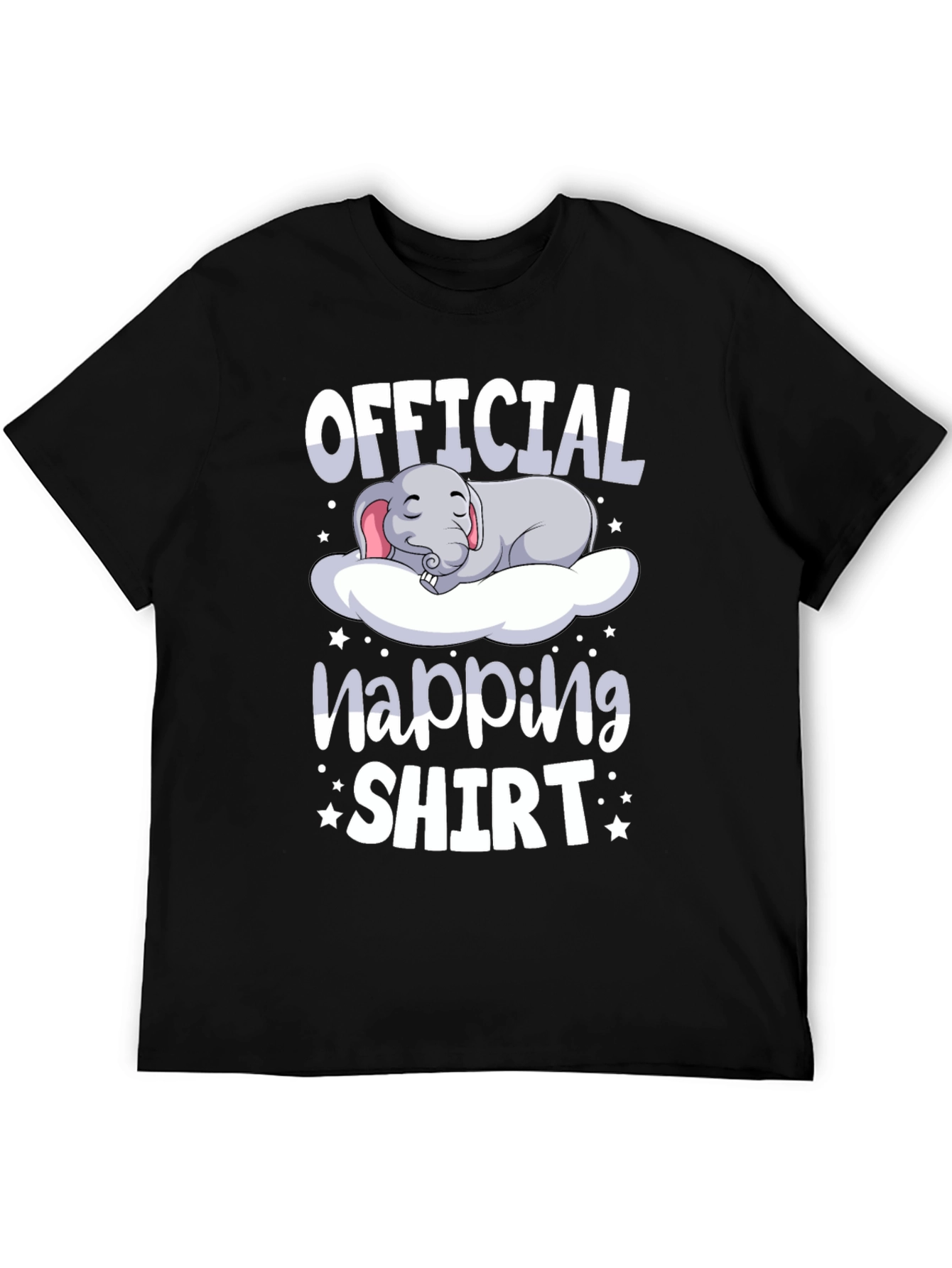 Official Napping Shirt - Cute Elephant Design