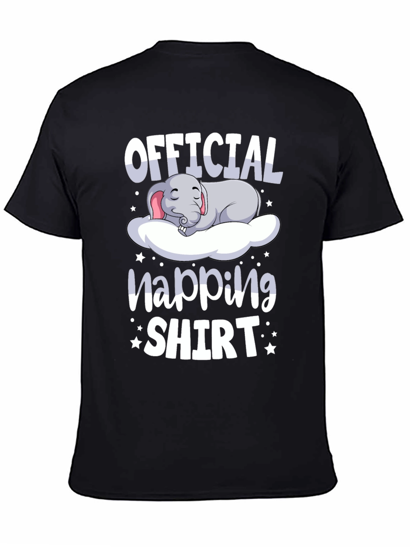 Official Napping Shirt - Cute Elephant Design