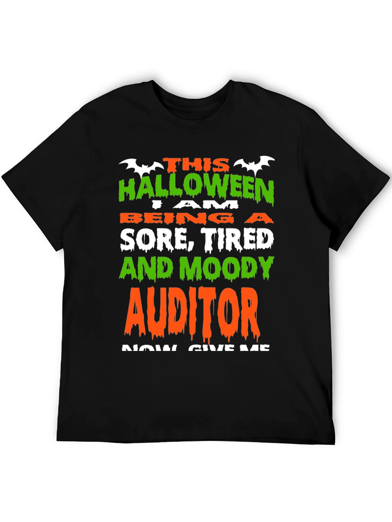 Funny Halloween Auditor T-Shirt