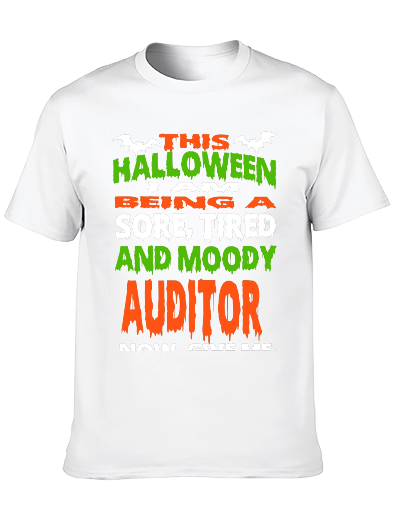 Funny Halloween Auditor T-Shirt