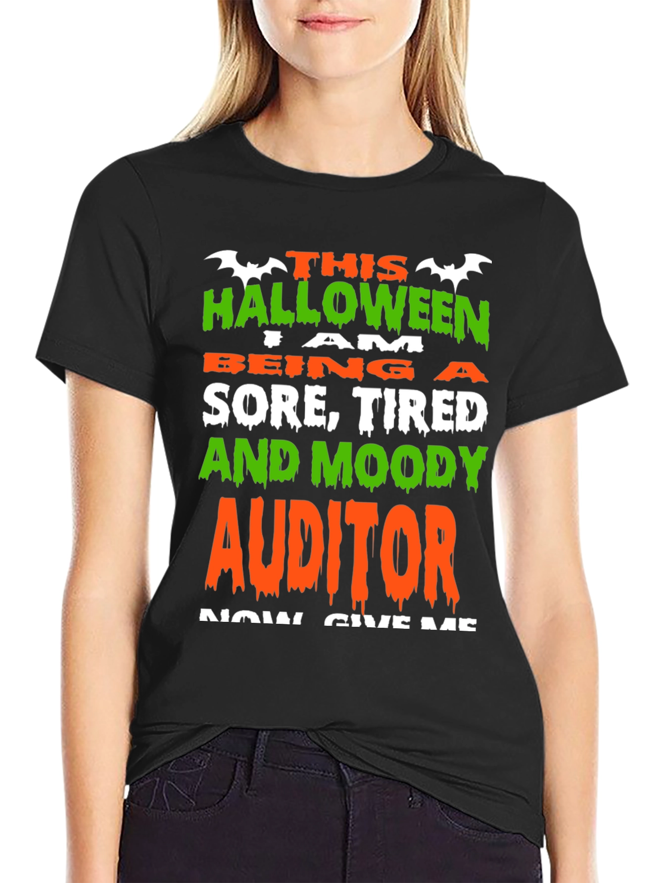 Funny Halloween Auditor T-Shirt