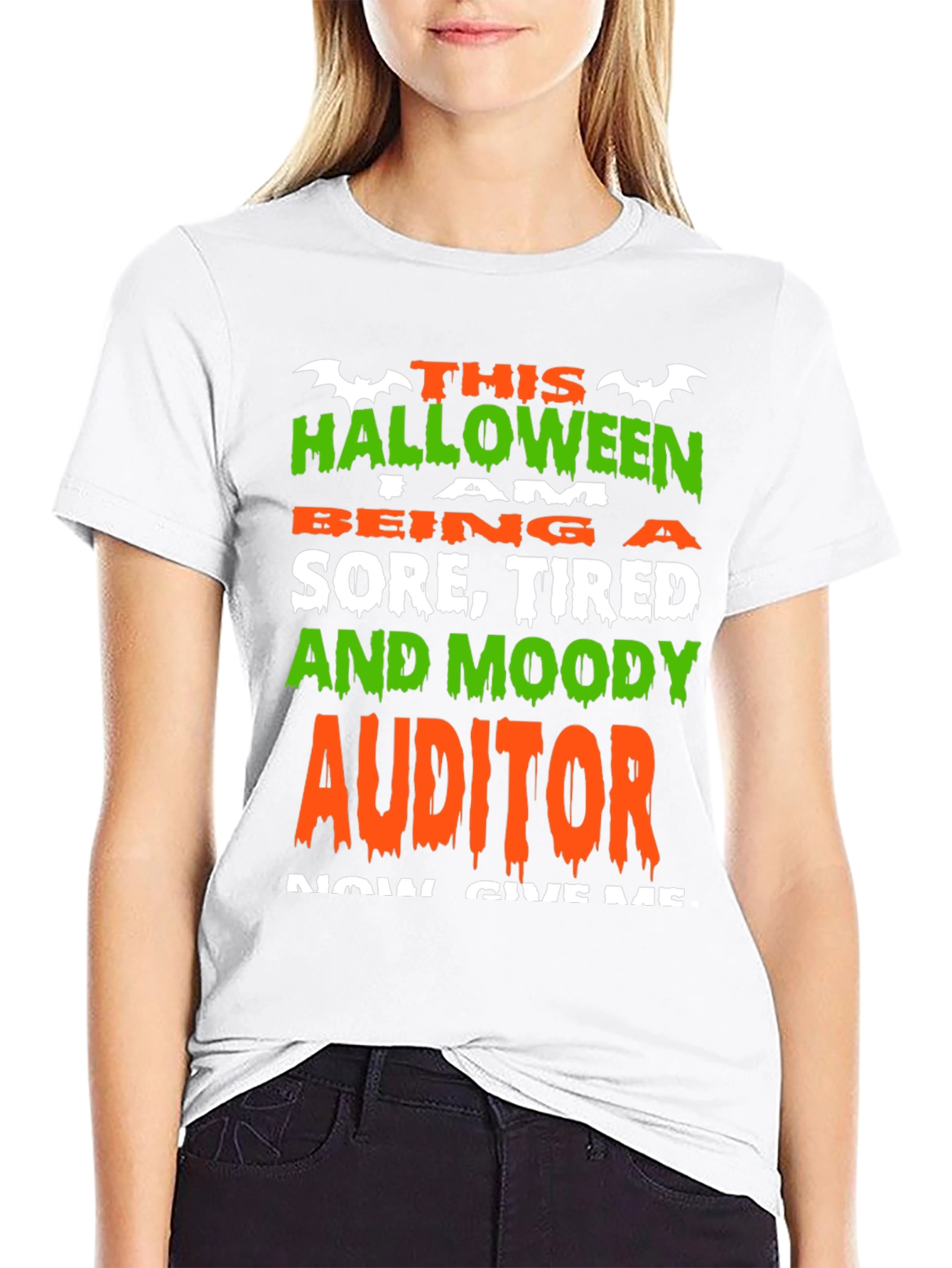 Funny Halloween Auditor T-Shirt