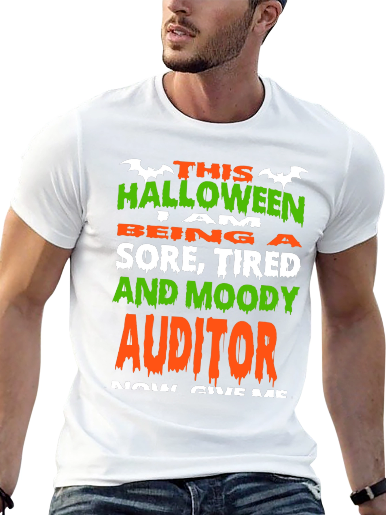 Funny Halloween Auditor T-Shirt