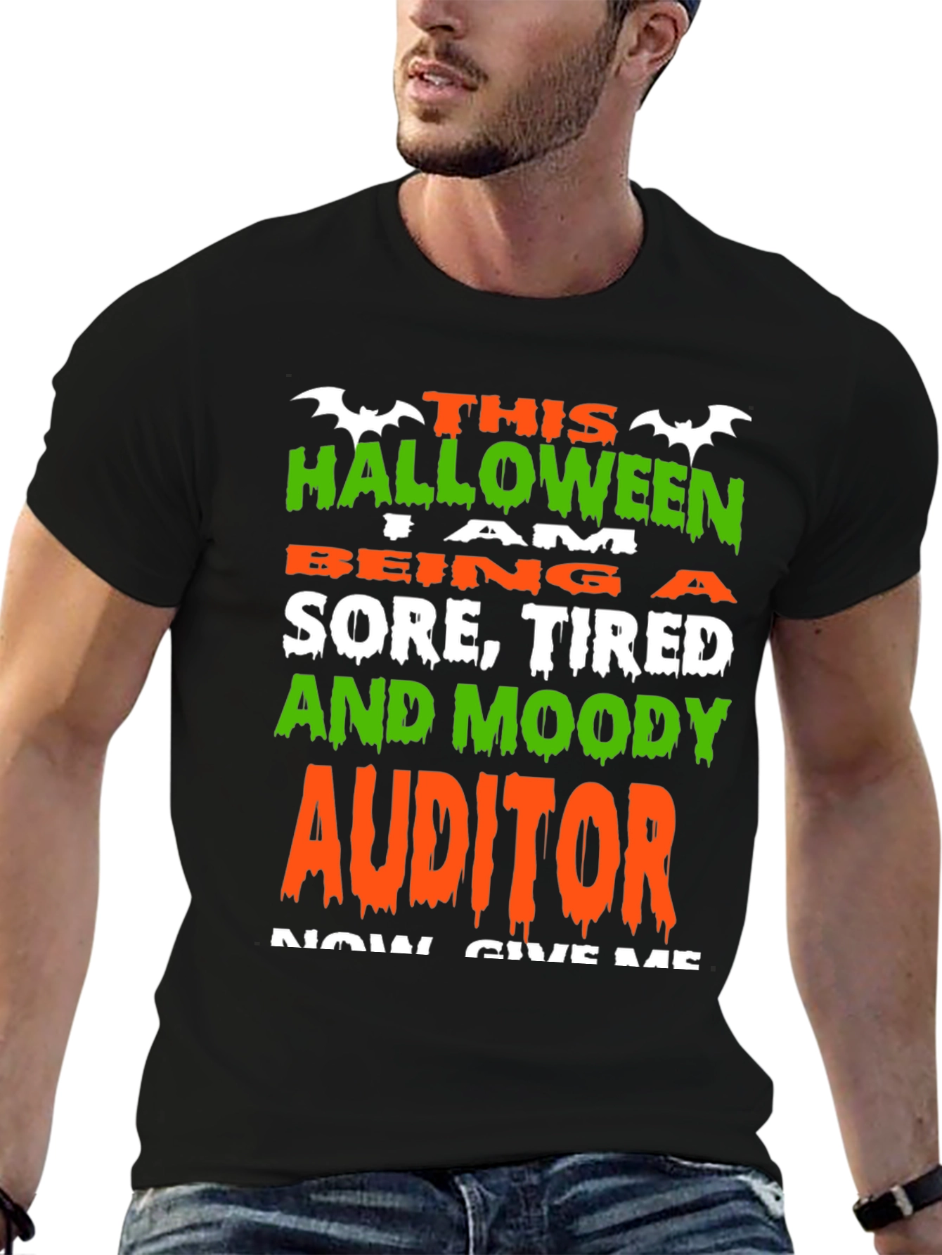 Funny Halloween Auditor T-Shirt